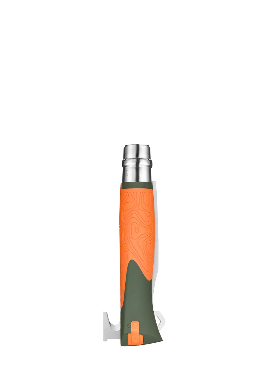 Putni nož Opinel No.12 Explore - khaki/orange