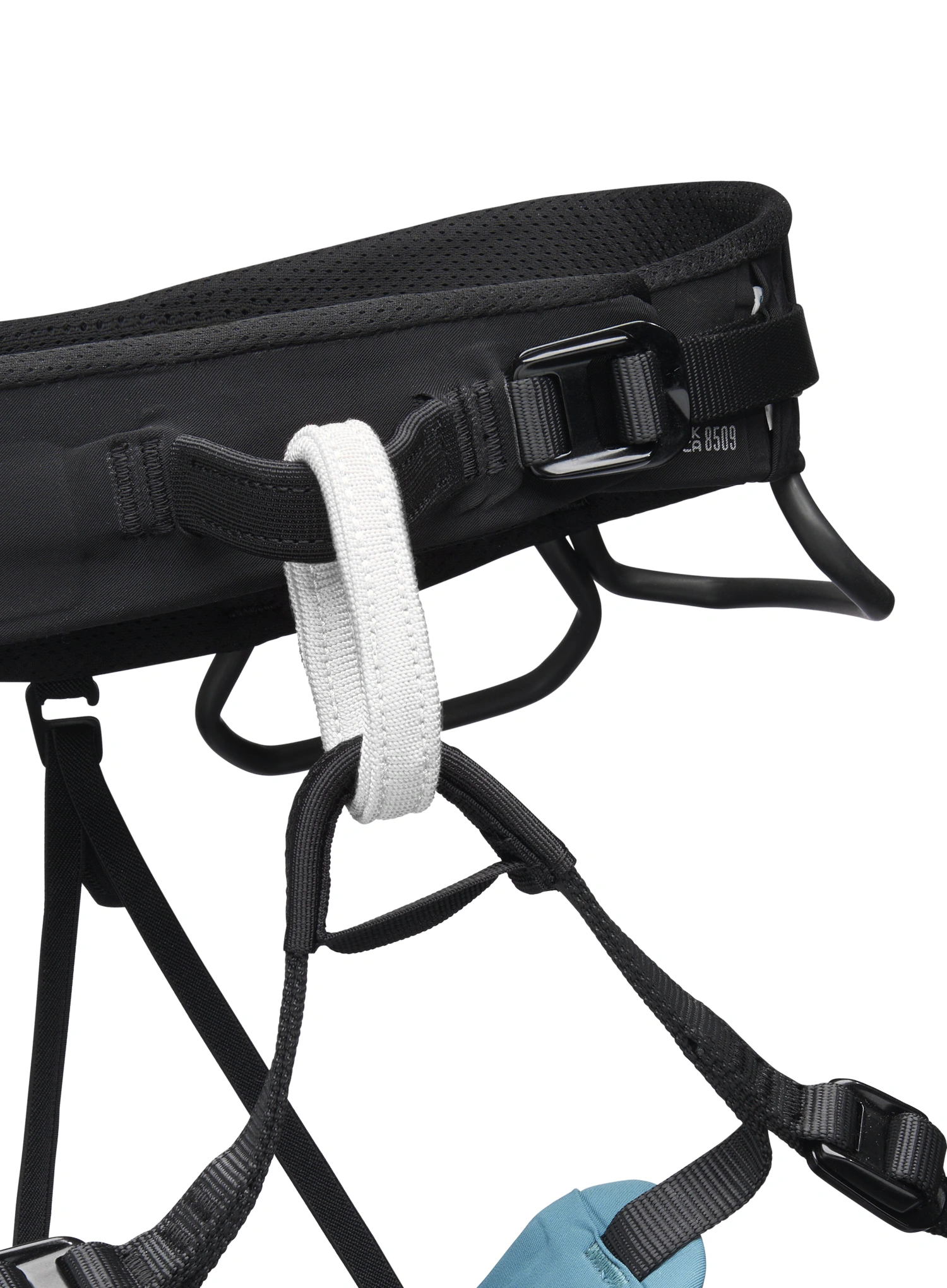 Ženski penjački pojas Black Diamond Solution Guide Harness - creek blue