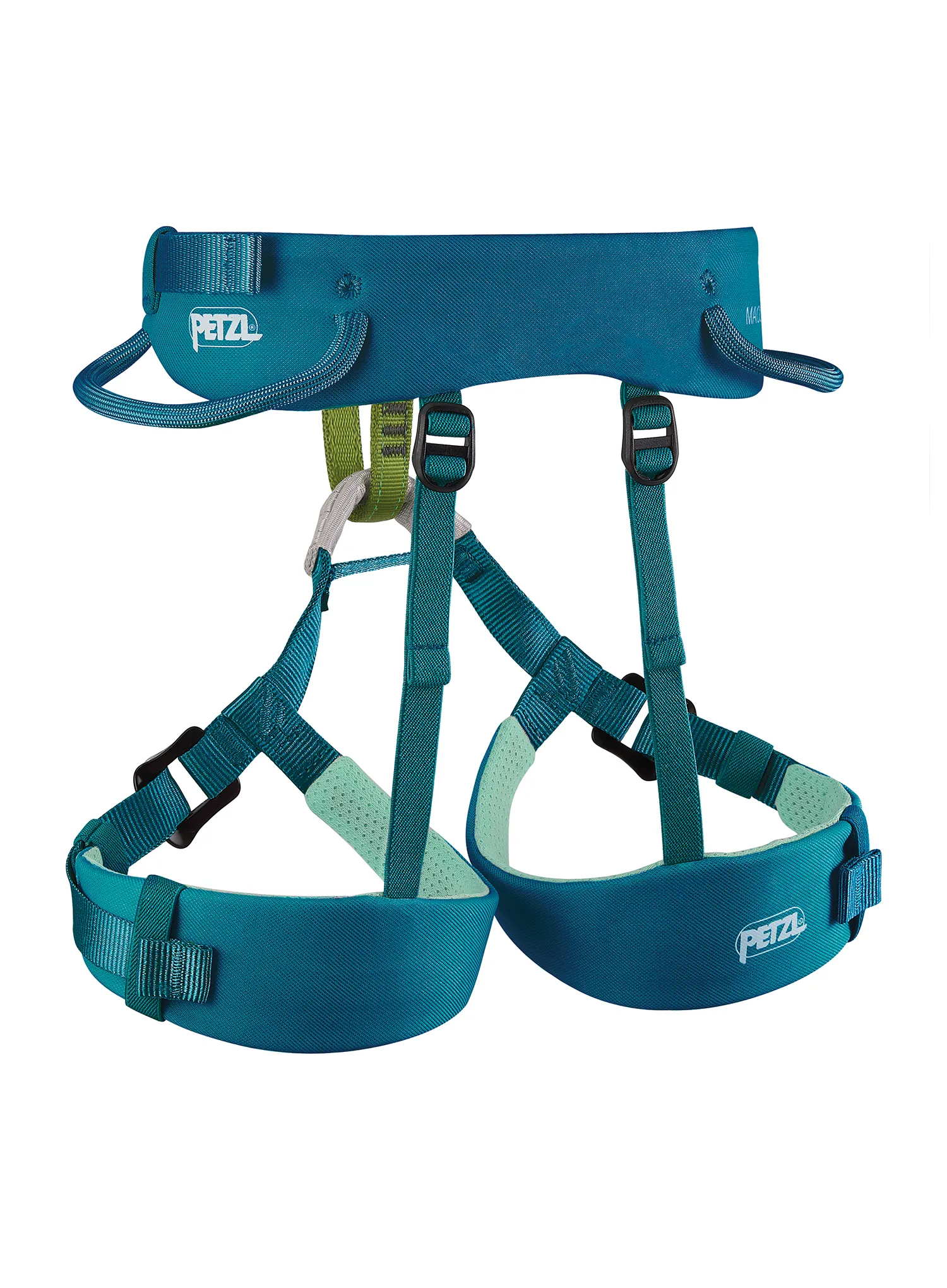 Dječji pojasevi za penjanje Petzl Macchu - blue/blue