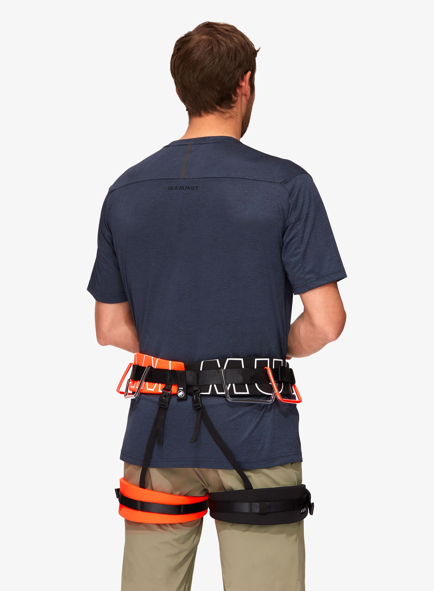 Penjački pojas Mammut 4 Slide Harness  - vibrant orange-black
