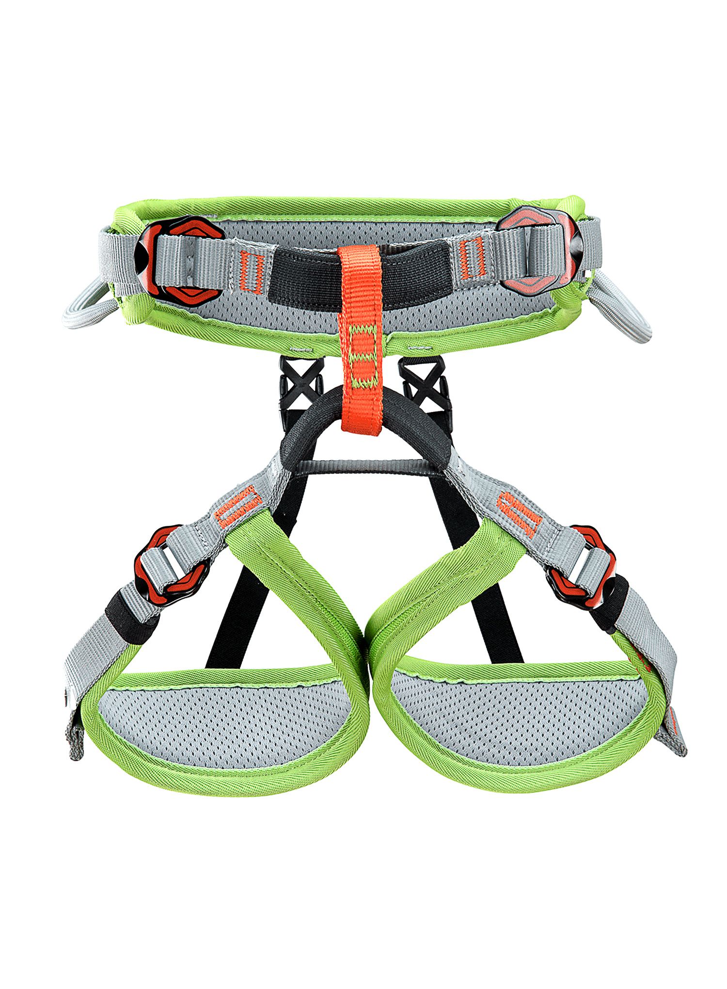 Dječji pojasevi za penjanje Climbing Technology Ascent Junior - grey/green