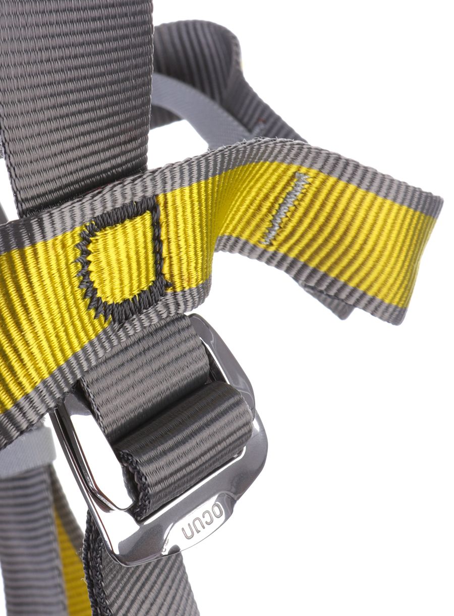 Dječji pojasevi za penjanje Ocun Mojo - grey/yellow