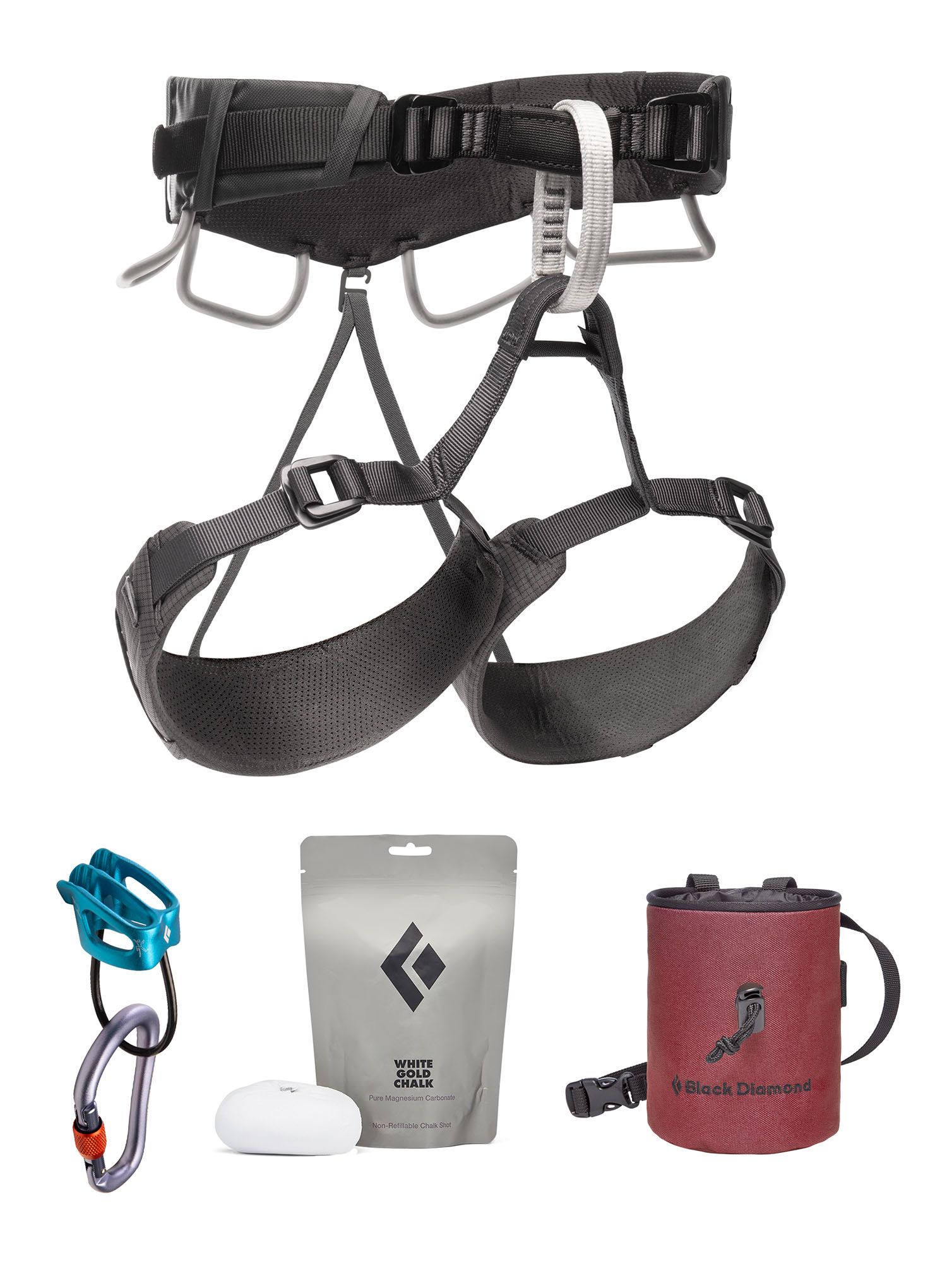 Penjački pojas Black Diamond Momentum 4S Package - anthracite