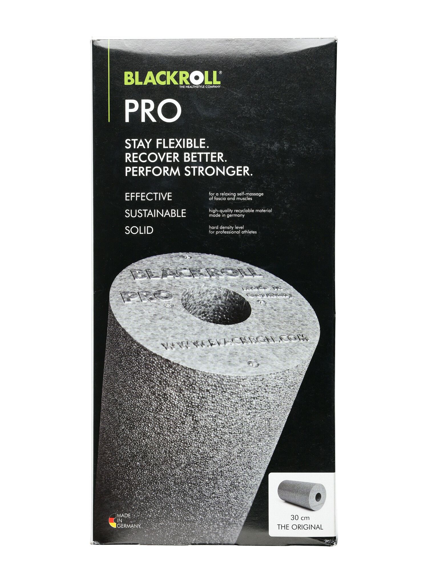 Valjak za masažu Blackroll Pro - grey