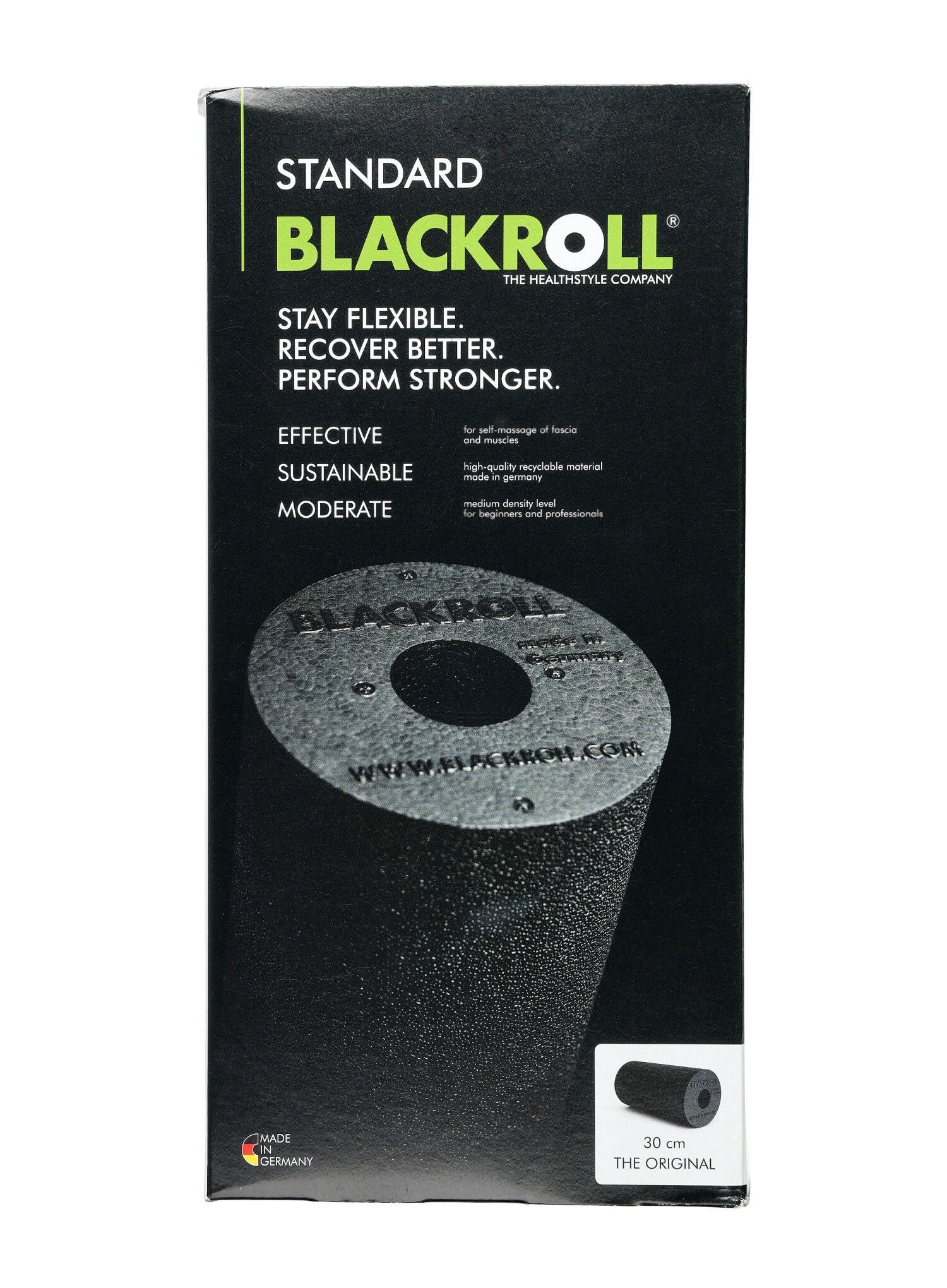 Valjak za masažu Blackroll Standard - black