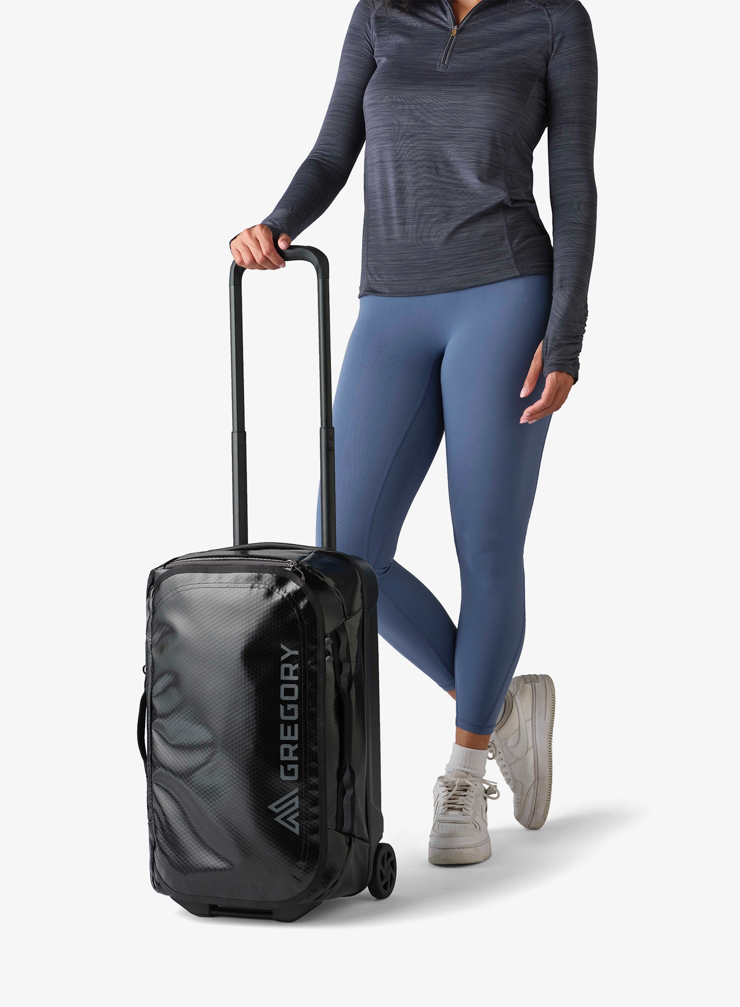 Putni kofer Gregory Alpaca Wheeled Duffel 40 l - obsidian black