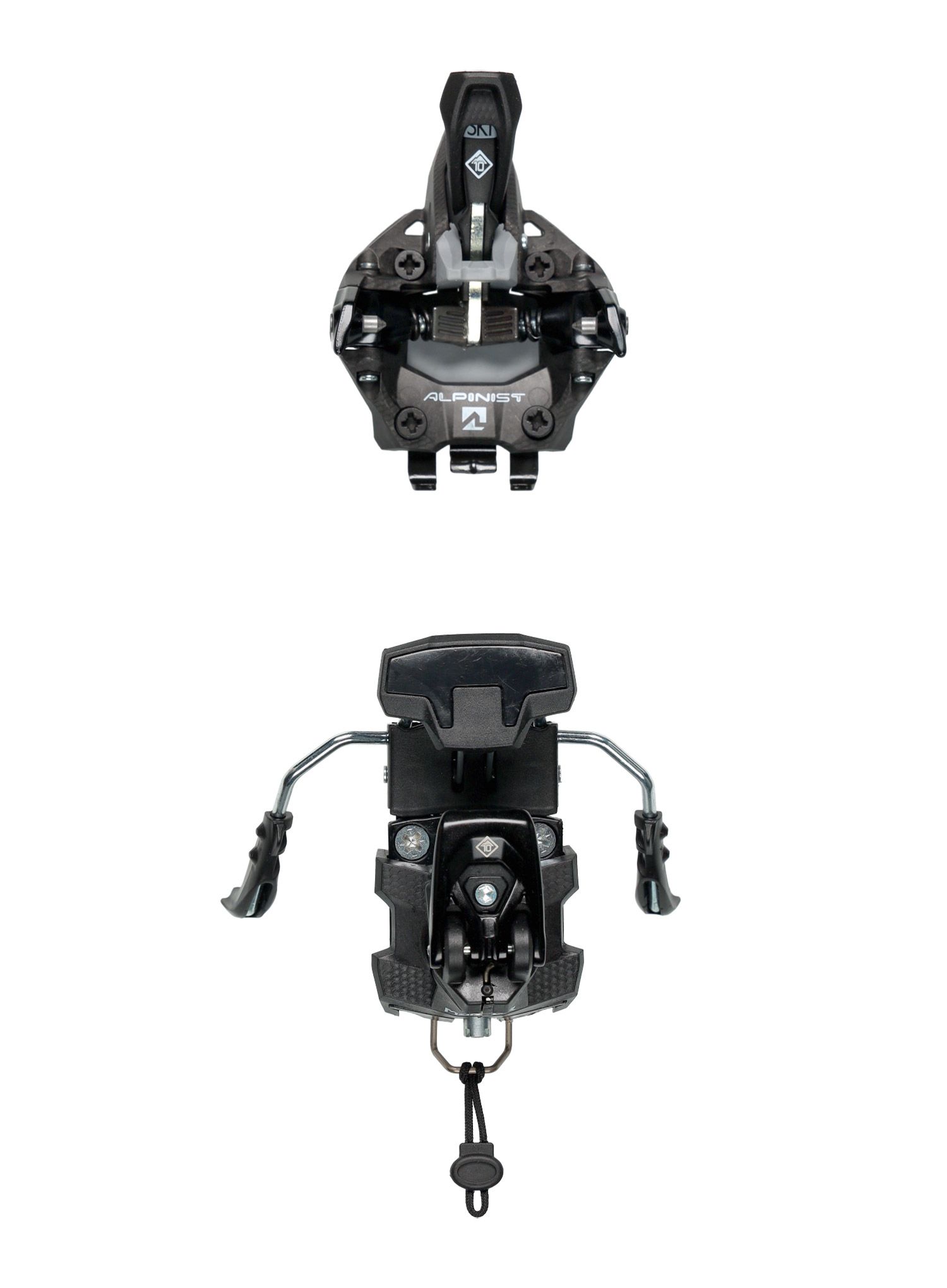Vezovi za turno skijanje Marker Marker Alpinist 10 90 mm - black