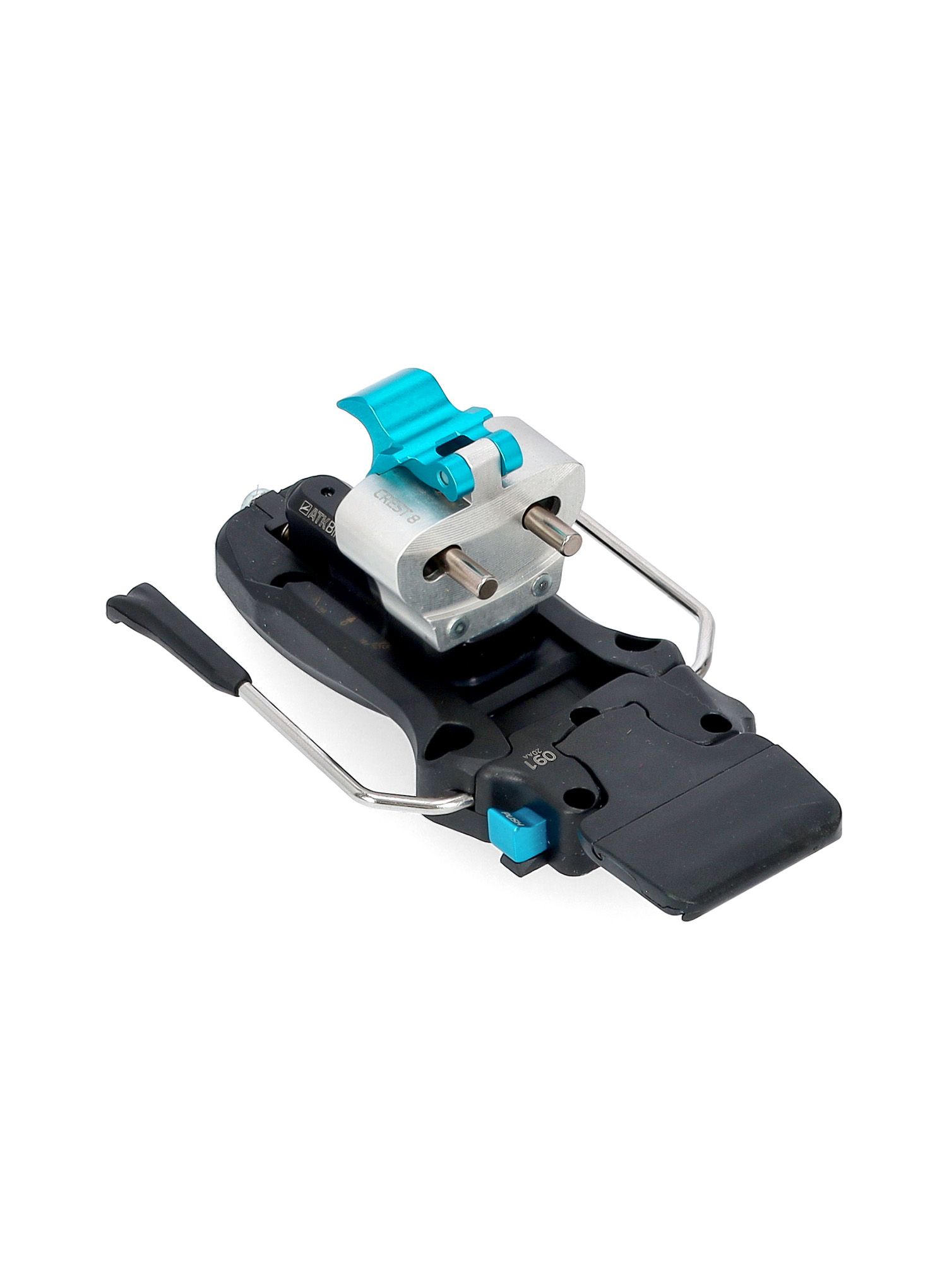 Vezovi za turno skijanje ATK Crest 8 - black/white/light blue