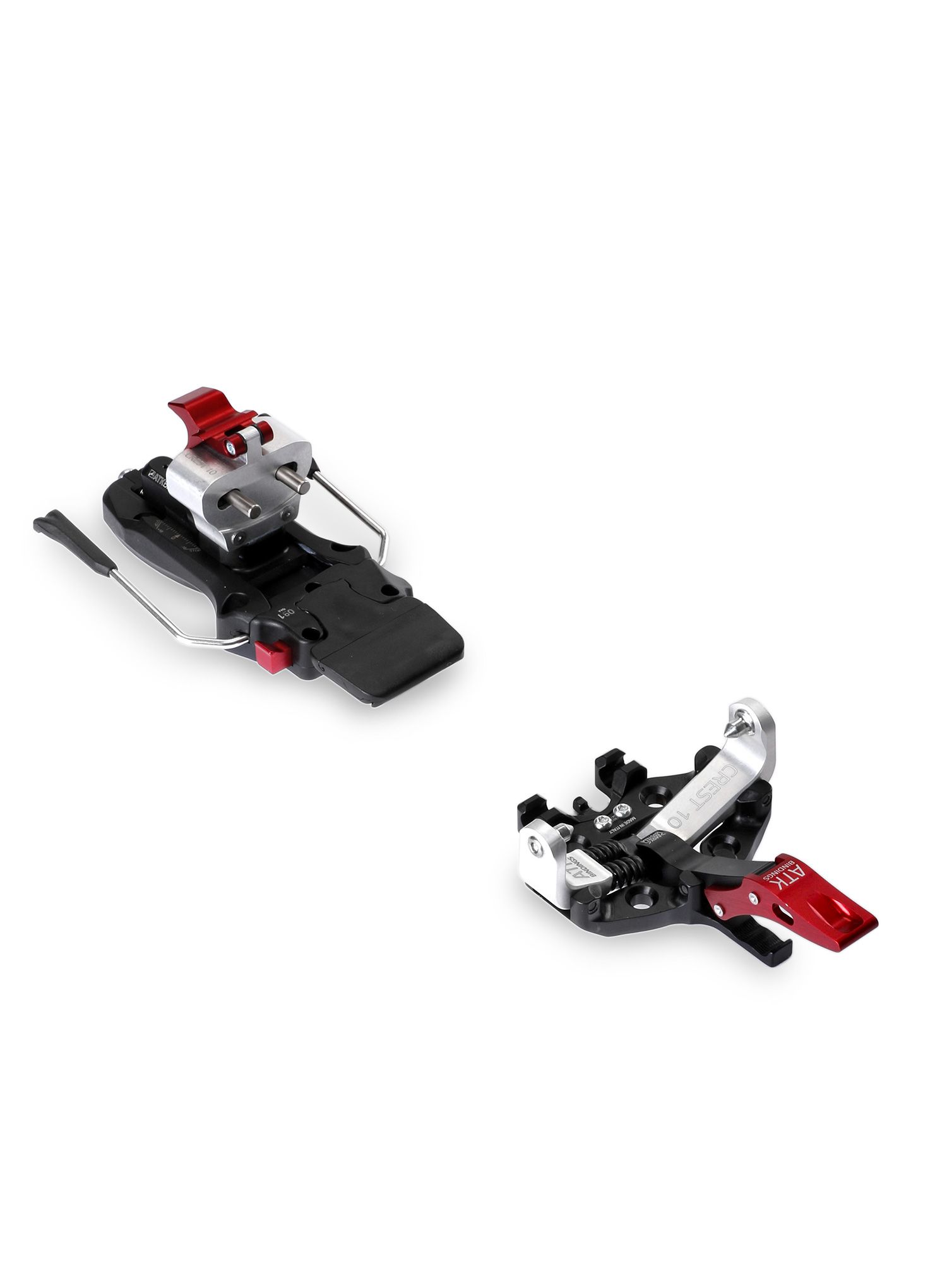 Vezovi za turno skijanje ATK Crest 10 - red
