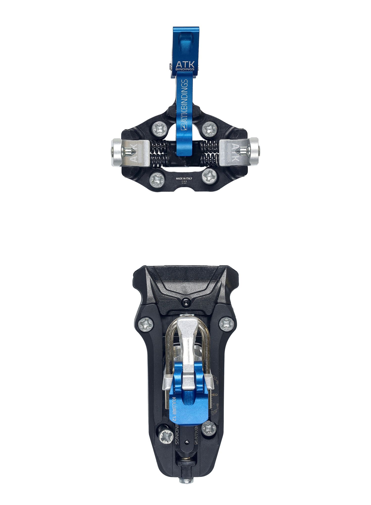 Vezovi za turno skijanje ATK Kuluar 12 LT - black/white/dark blue