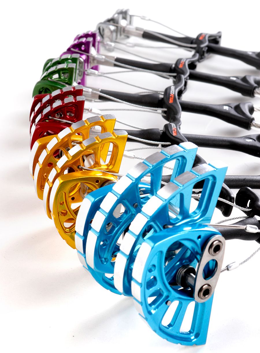 Friendovi Wild Country Friend Set 0.4, 0.5, 0.75, 1, 2, 3 - silver/purple/green/red/gold