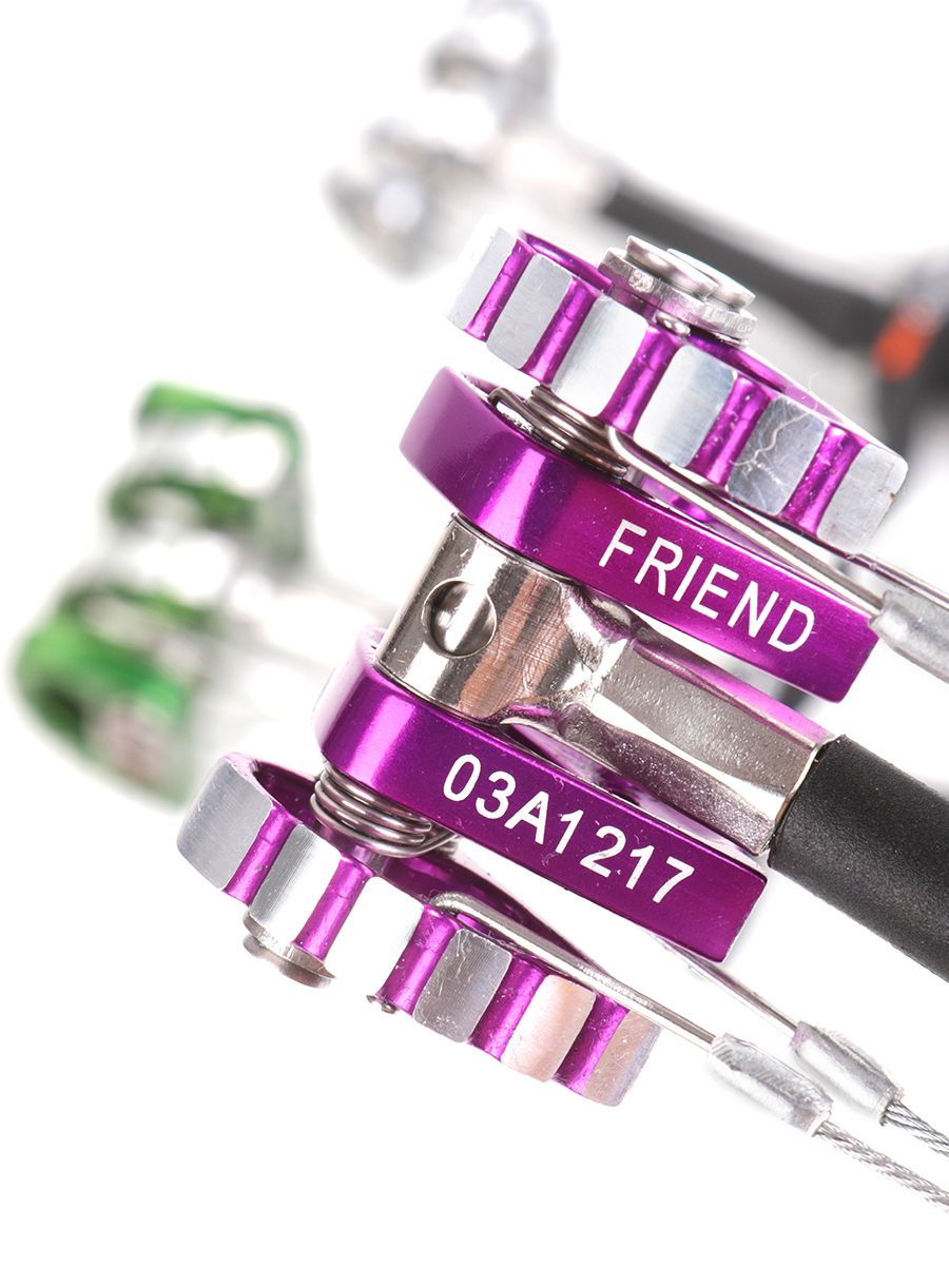Friendovi Wild Country Friend Set 0.4, 0.5, 0.75 - silver/purple/green