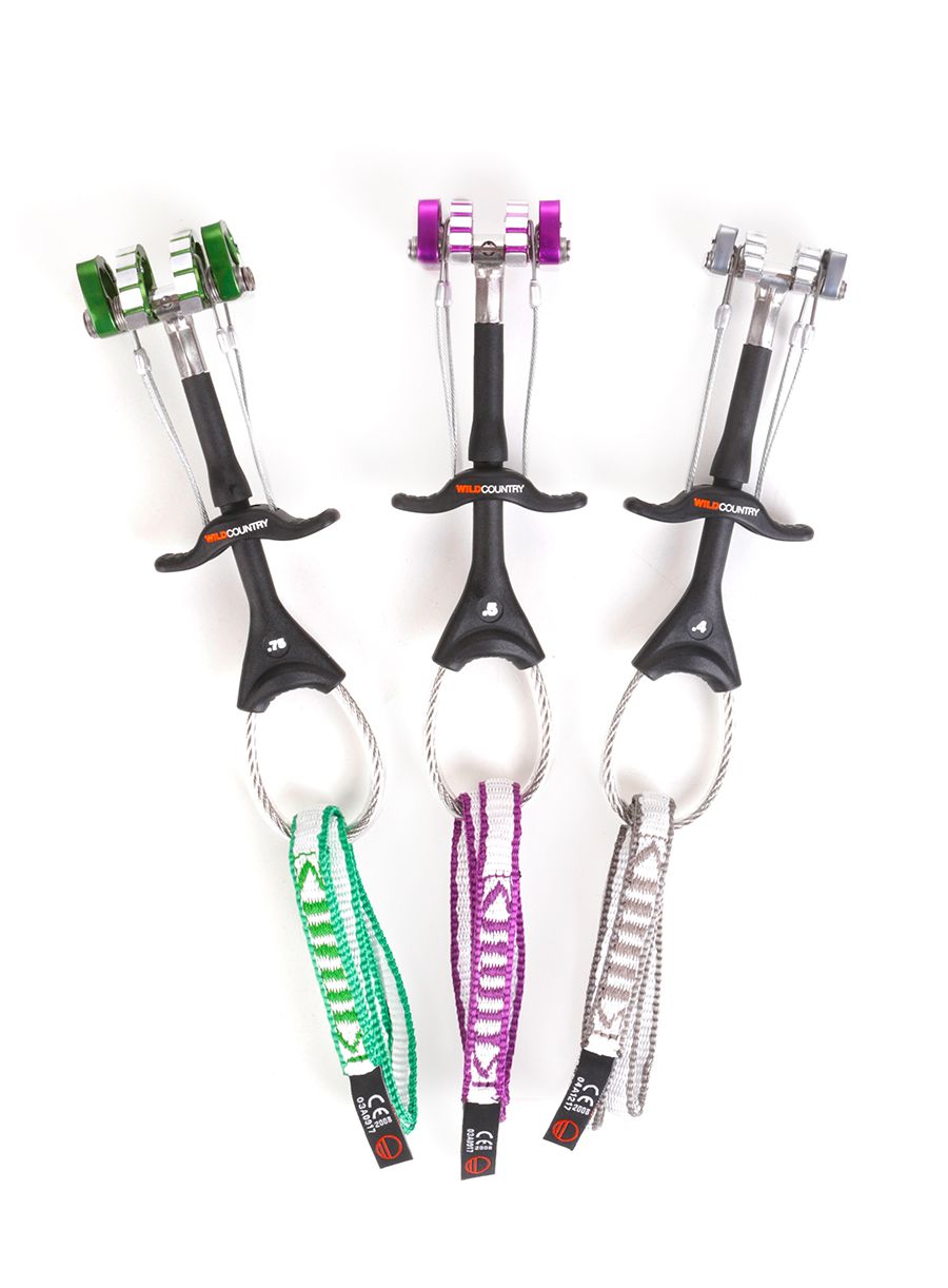 Friendovi Wild Country Friend Set 0.4, 0.5, 0.75 - silver/purple/green