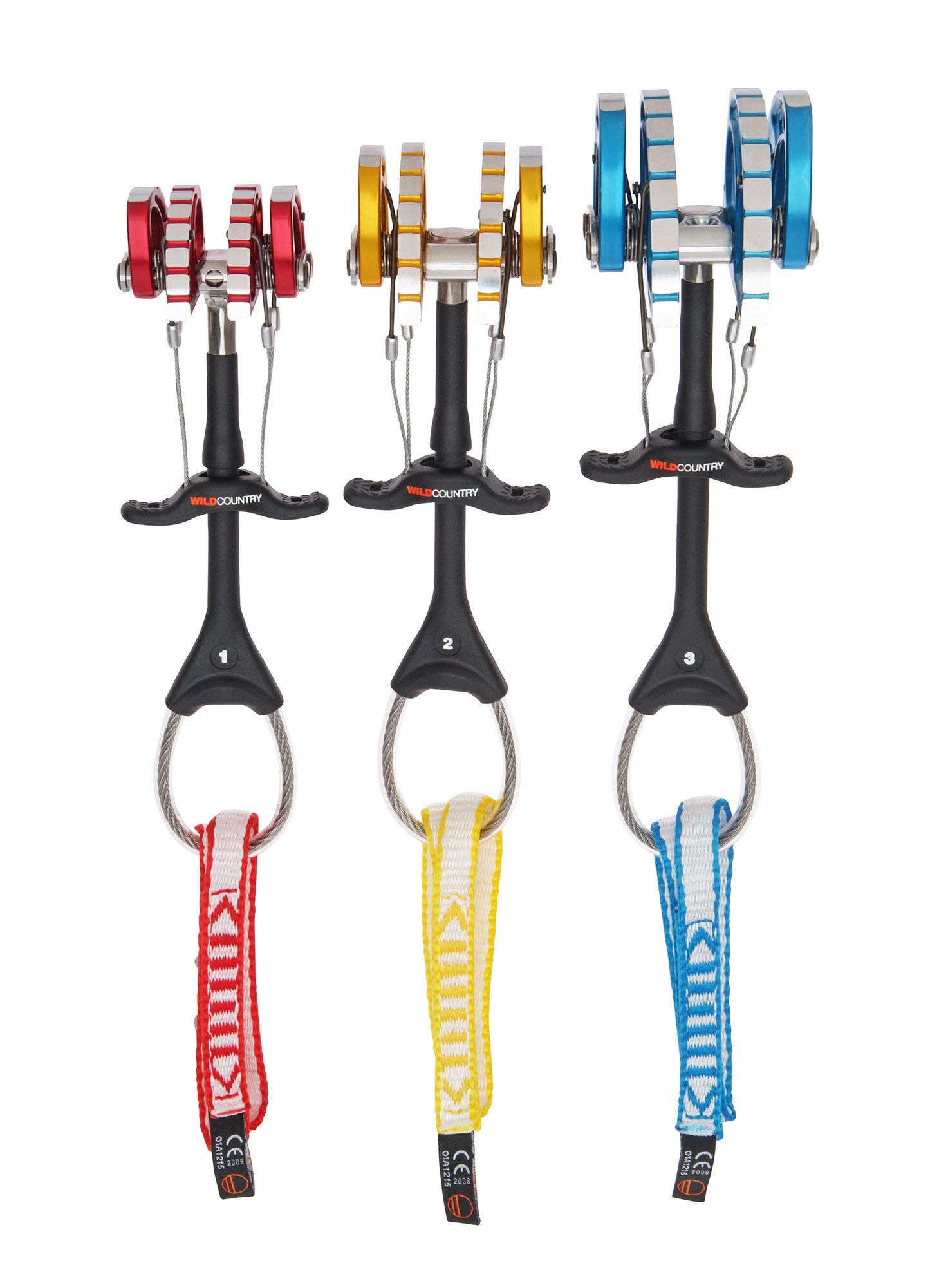 Friendovi Wild Country Friend Set 1, 2, 3 - red/gold/blue