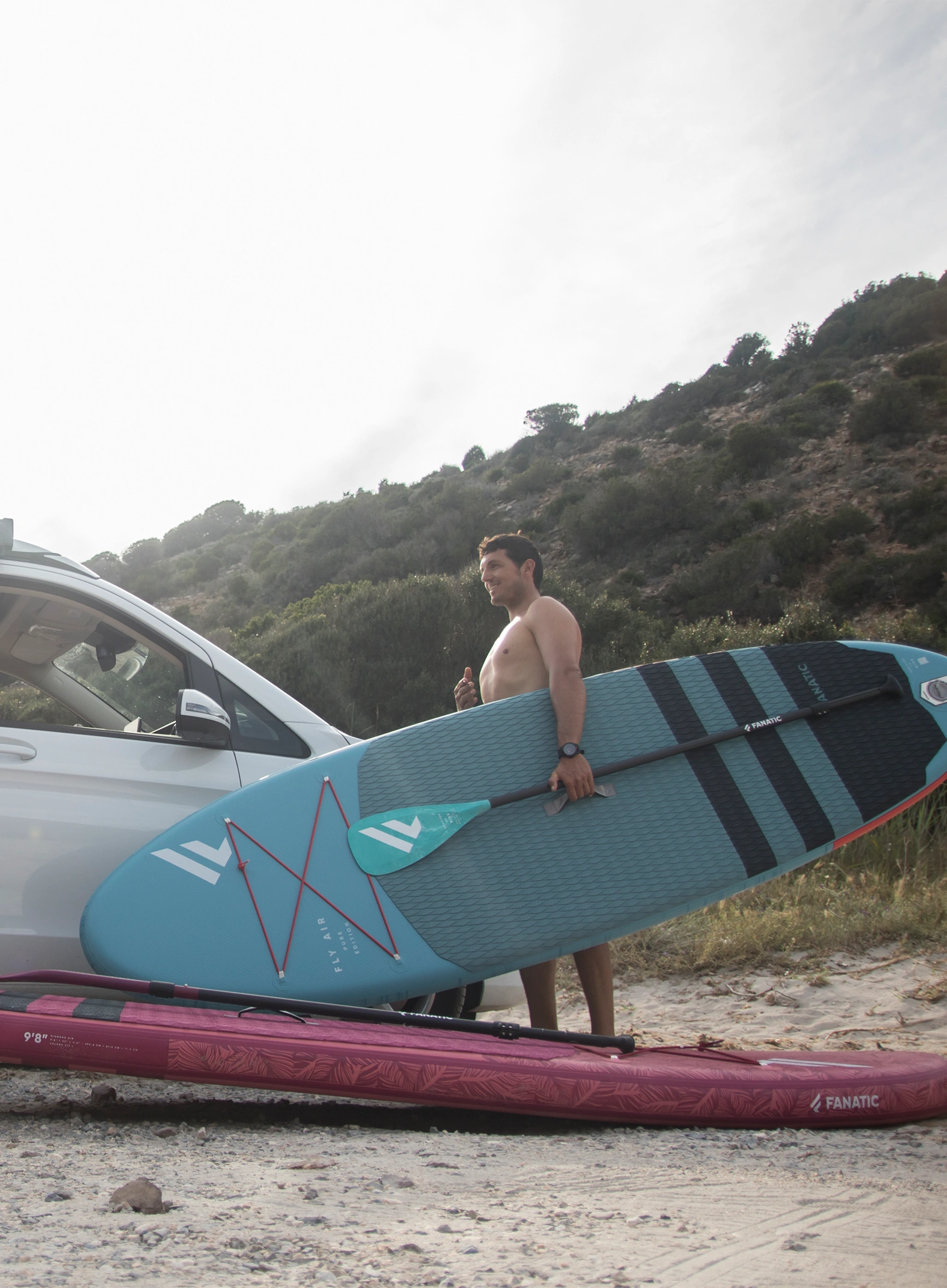 Veslo SUP Fanatic Carbon 25 Adjust