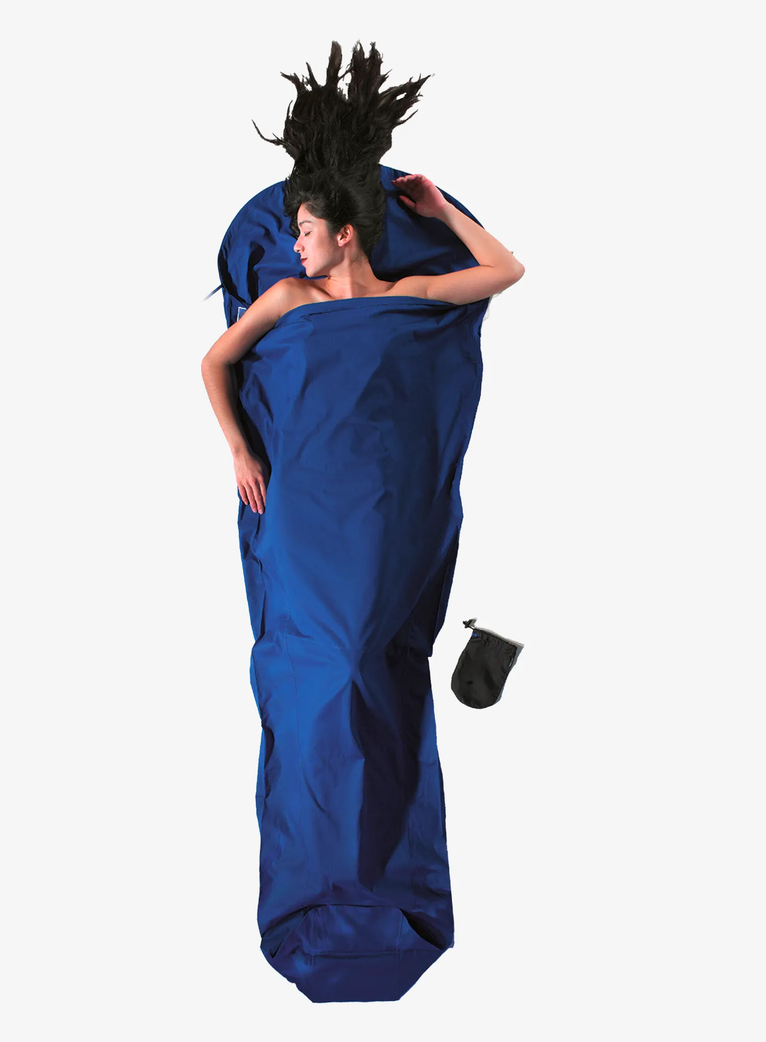 Umetak za vreću za spavanje Cocoon MummyLiner - Cotton - ultramarine blue