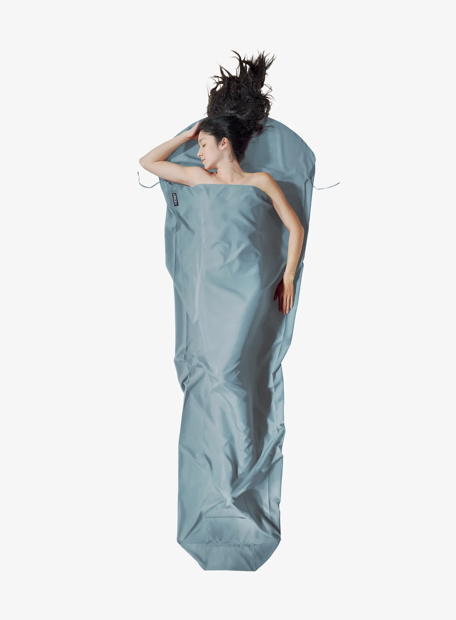 Umetak za vreću za spavanje Cocoon MummyLiner - Lyocell - eucalyptus green