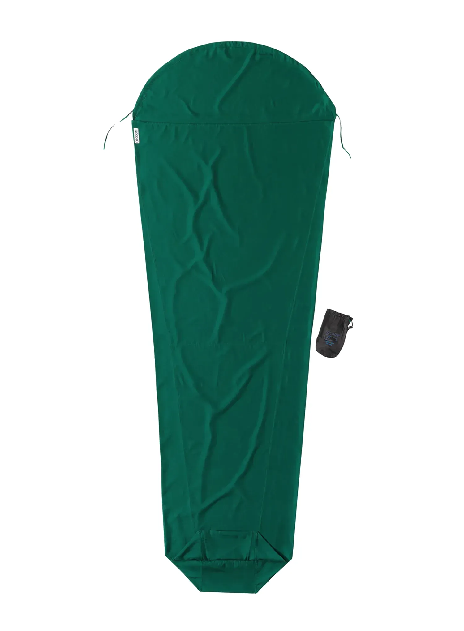 Umetak za vreću za spavanje Cocoon MummyLiner - Microfiber - moss green