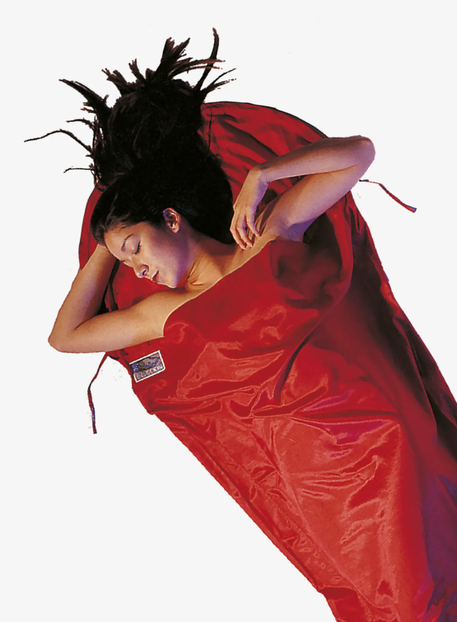 Umetak za vreću za spavanje Cocoon MummyLiner - Silk/Cotton - monks red