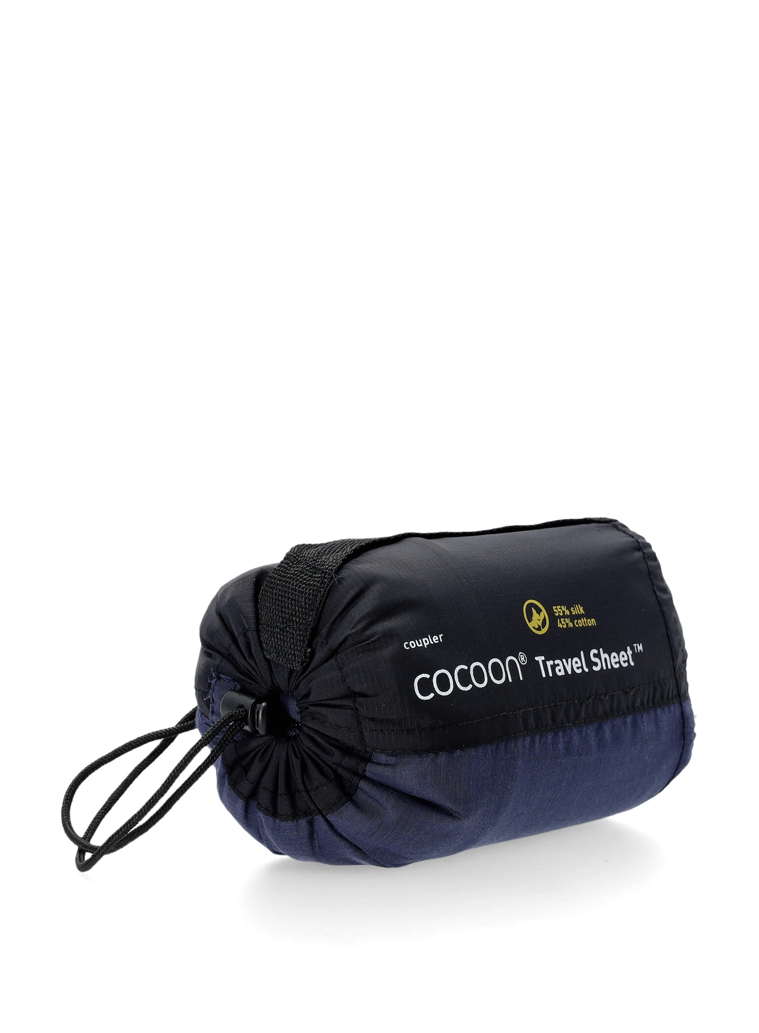 Umetak za vreću za spavanje Cocoon TravelSheet Coupler - Silk/Cotton - tuareg