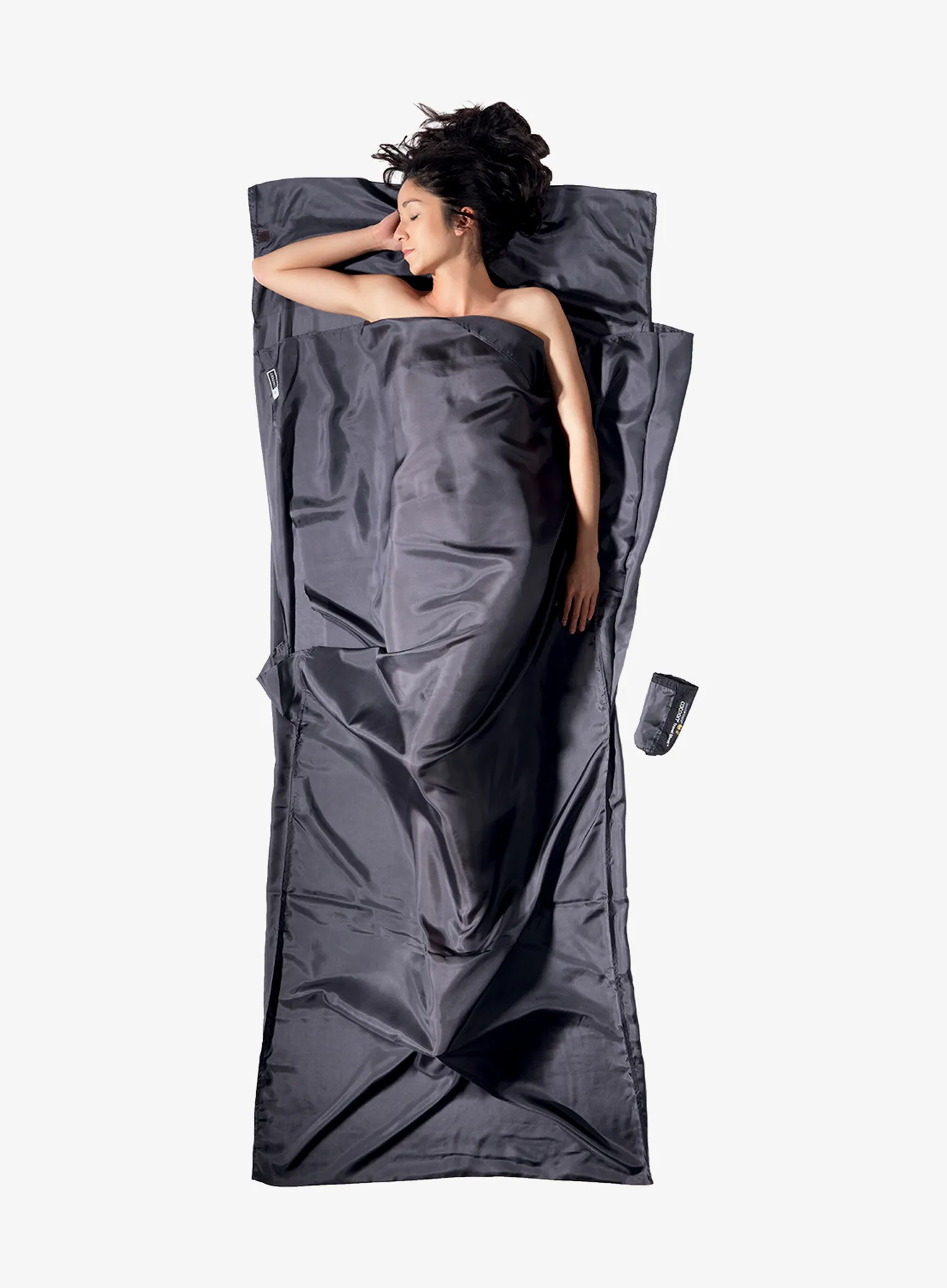 Umetak za vreću za spavanje Cocoon TravelSheet - Insect Shield - Silk - rhino