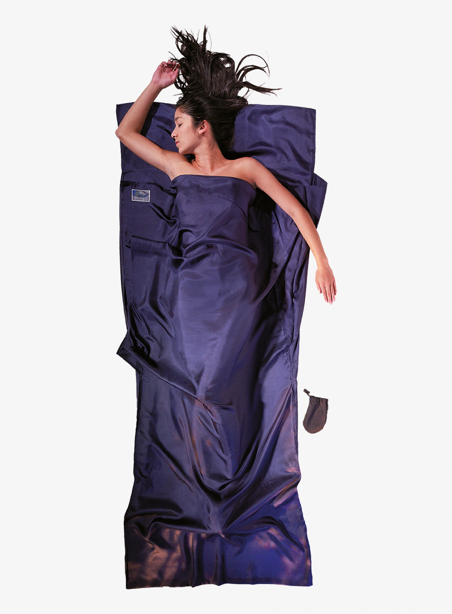 Umetak za vreću za spavanje Cocoon TravelSheet - Ripstop Silk - tuareg