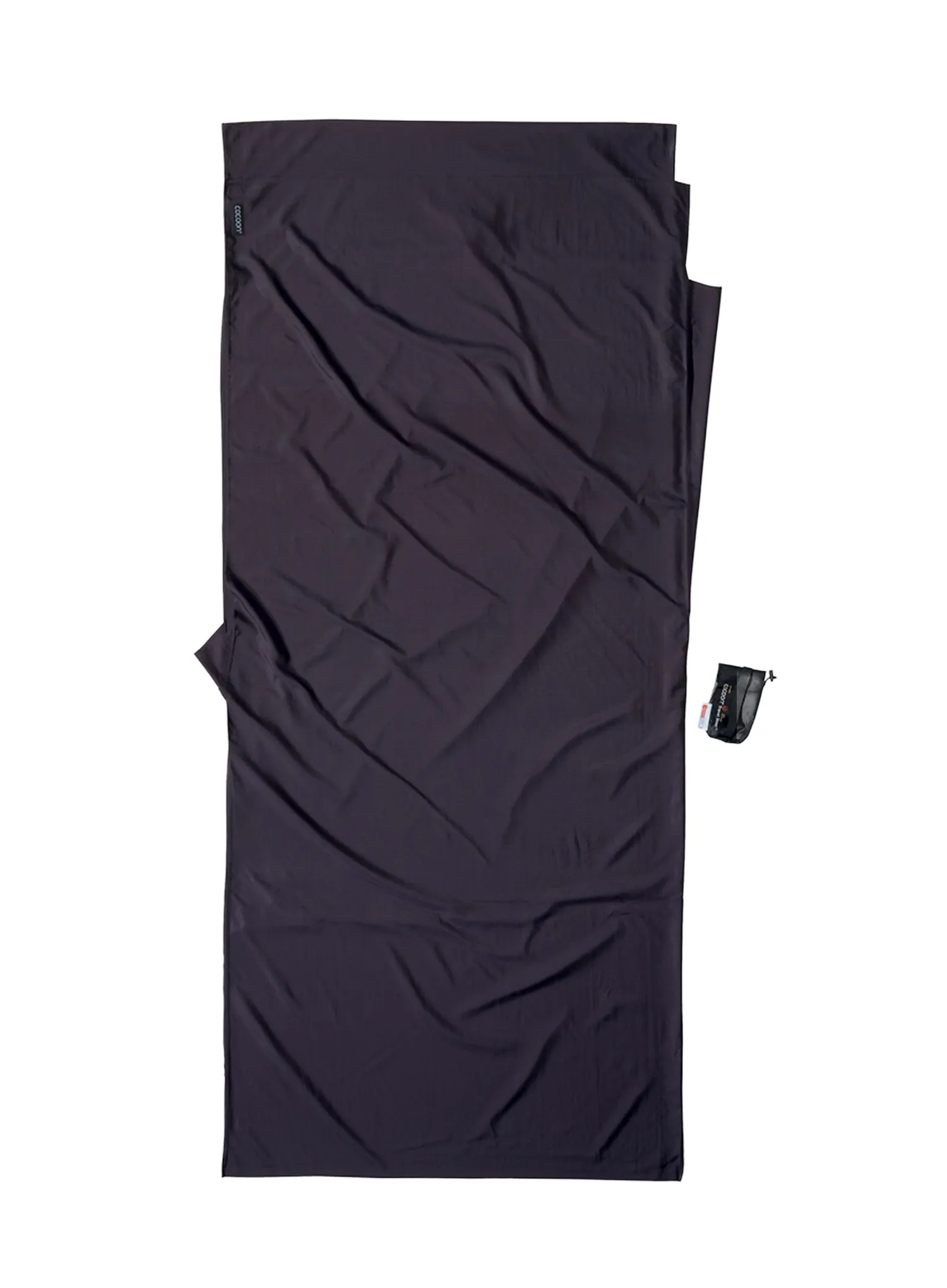 Umetak za vreću za spavanje Cocoon TravelSheet - Thermolight Silkweight - volcano grey
