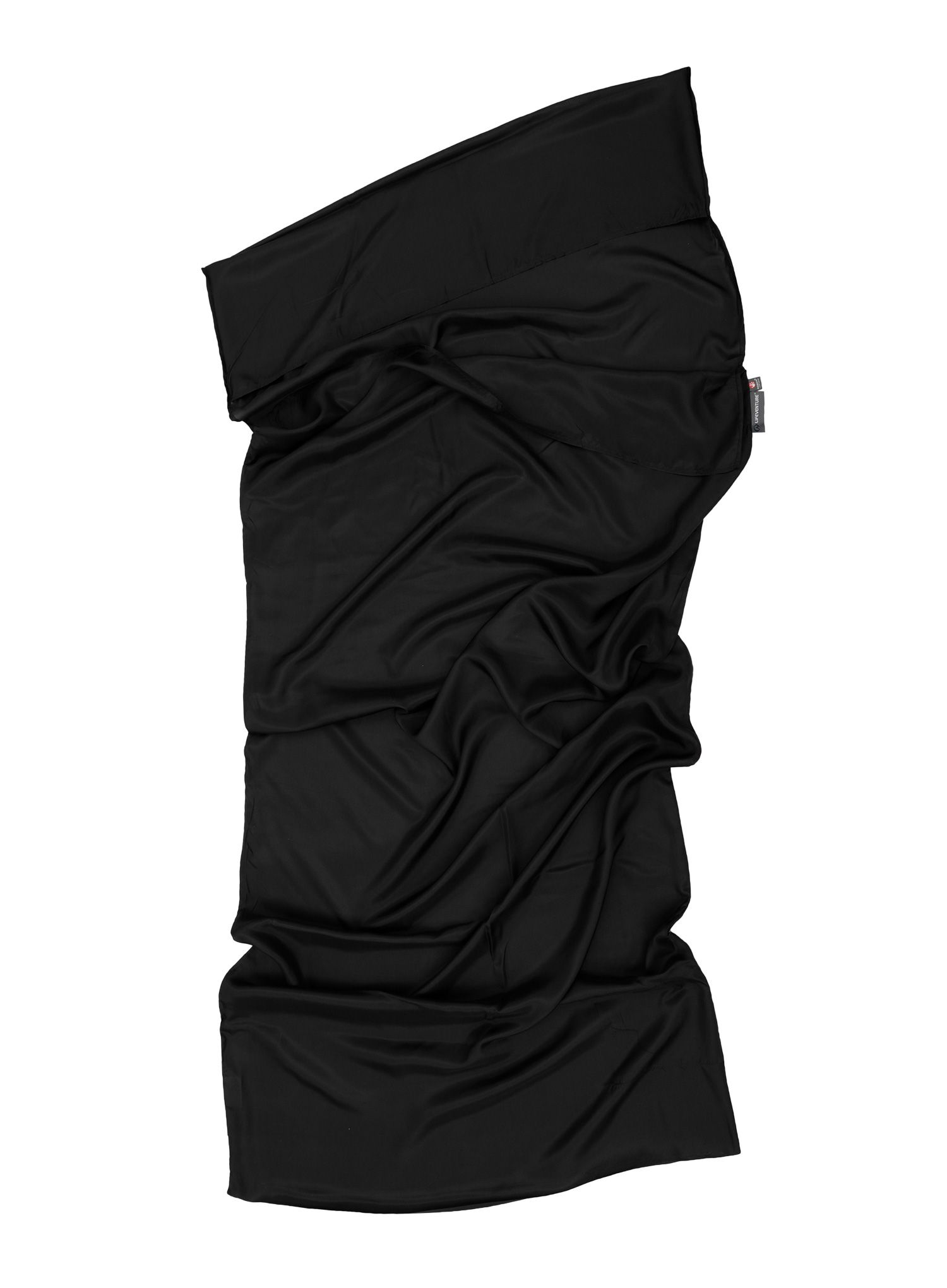 Umetak za vreću za spavanje Lifeventure Silk Ultimate Liner Rectangular - black