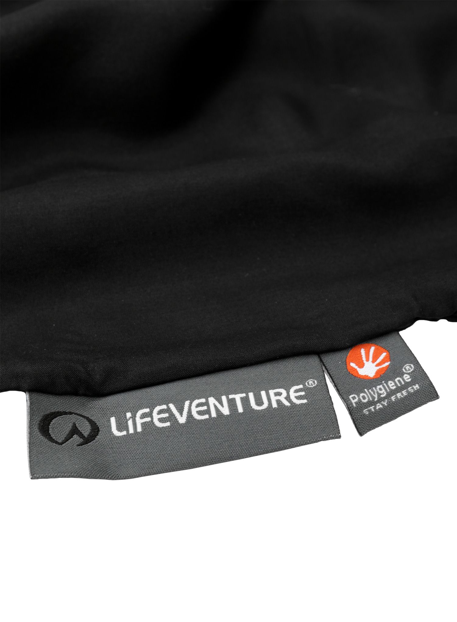 Umetak za vreću za spavanje Lifeventure Silk Ultimate Liner Rectangular - black