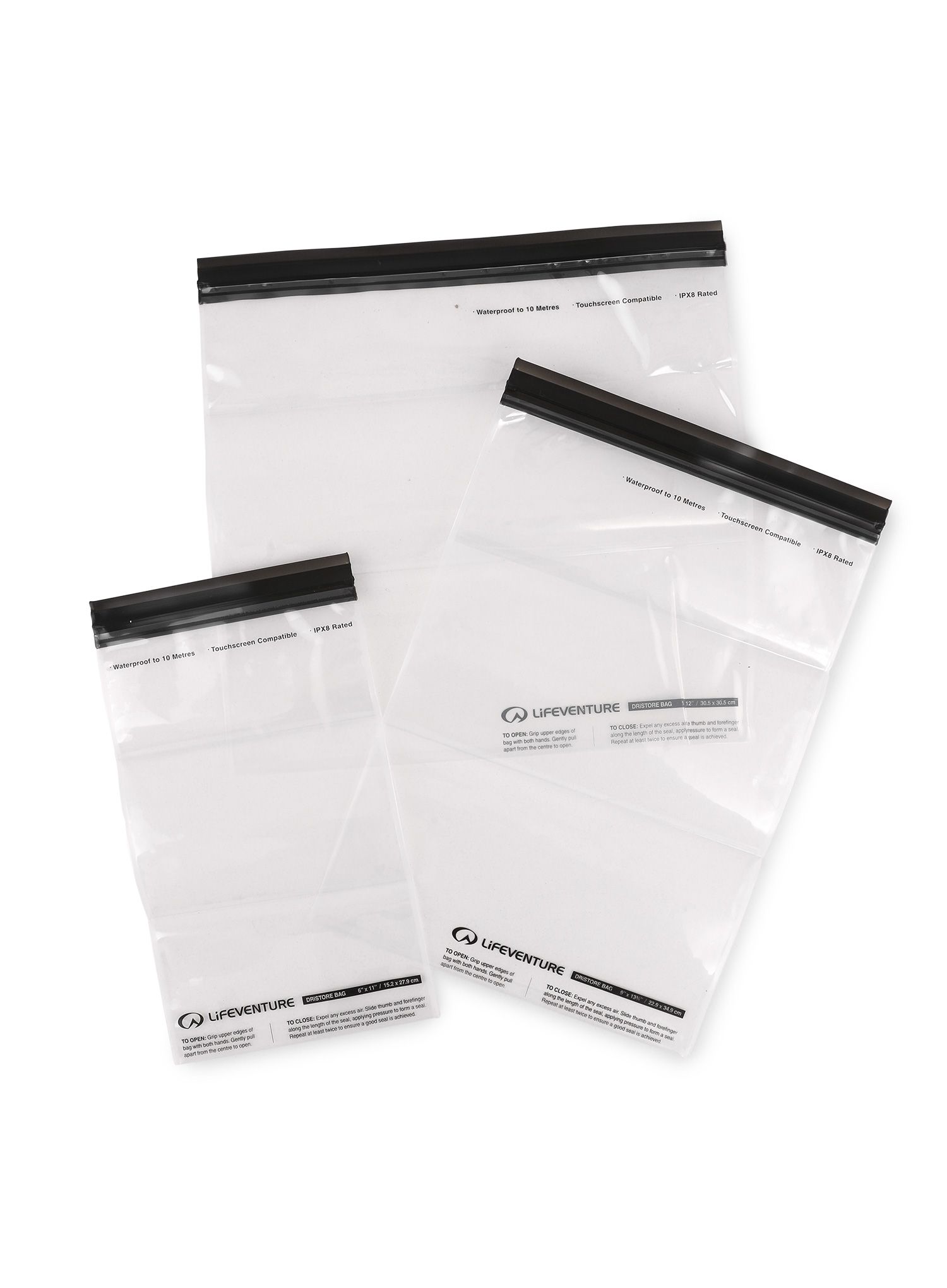 Set vrećica Lifeventure DriStore LocTop Bags For Maps