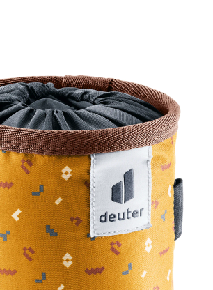 Vrećica za magnezij Deuter Gravity Chalk Bag I - cinnamon blocks/umbra