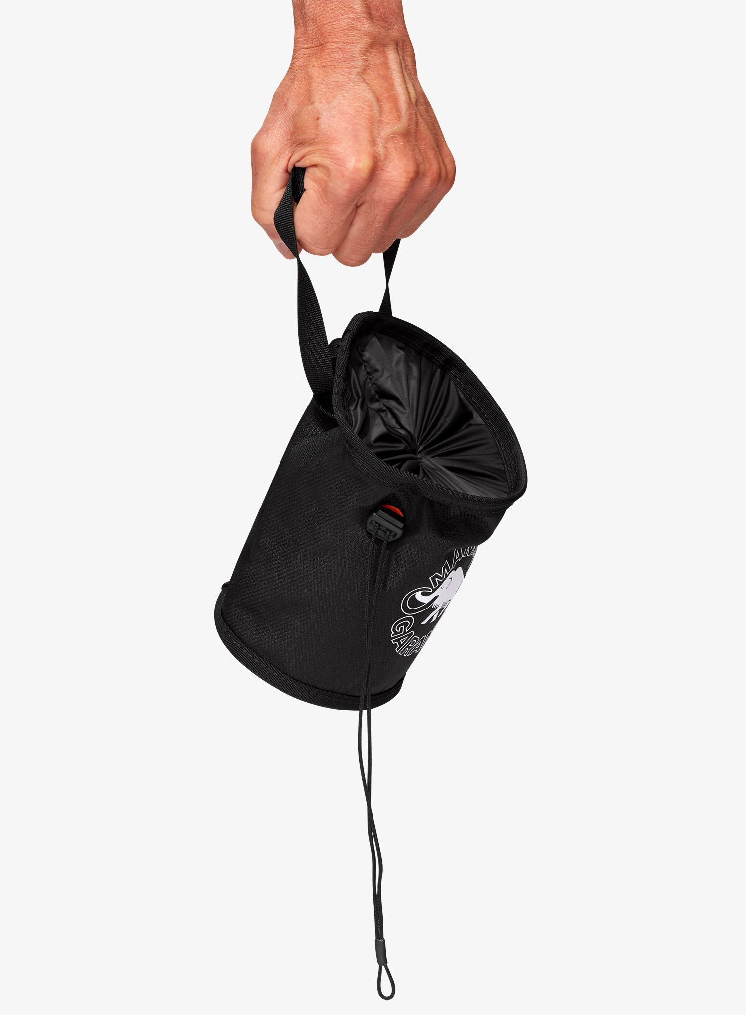 Vrećica za magnezij Mammut Gym Print Chalk Bag  - black