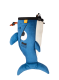 Vrećica za magnezij Y&Y Vertical Chalk Bag - shark blue