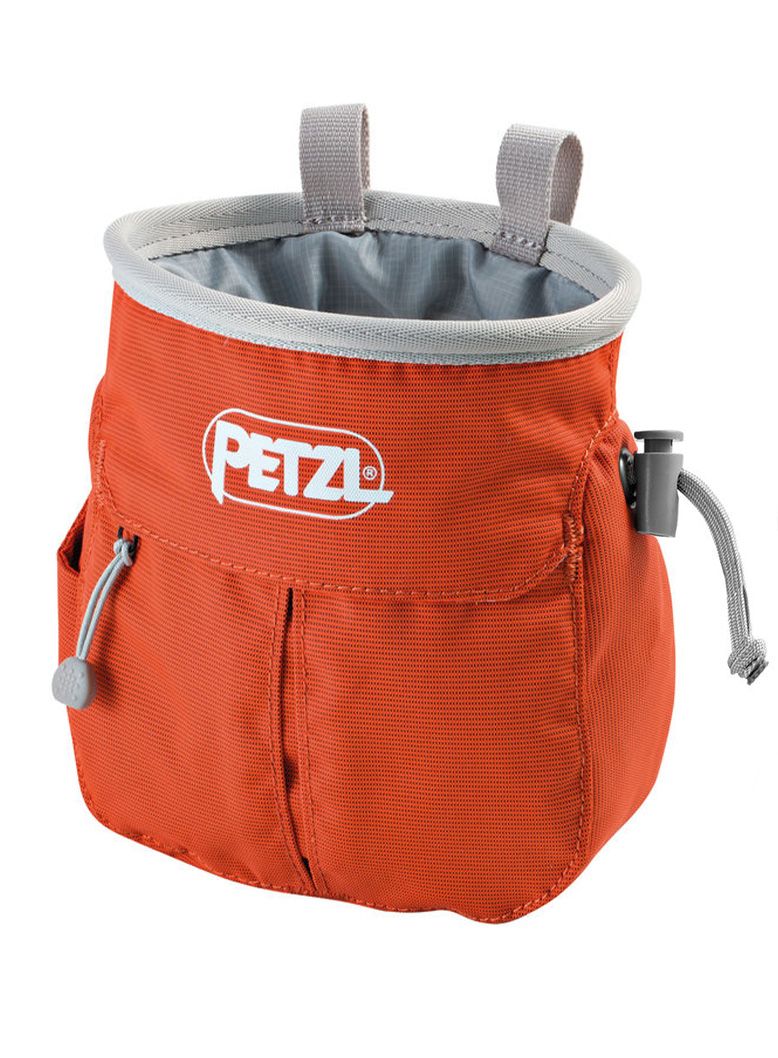 Vrećica za magnezij Petzl Sakapoche - orange