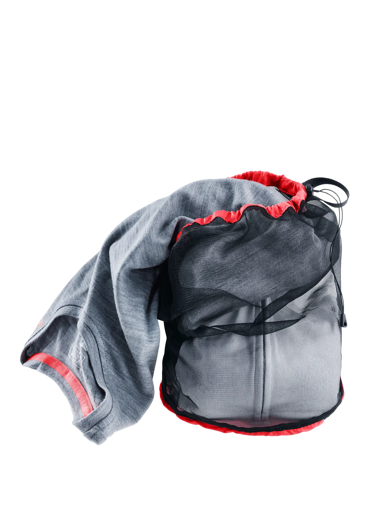 Vreća za prtljagu Deuter Mesh Sack 5 - cherry/black