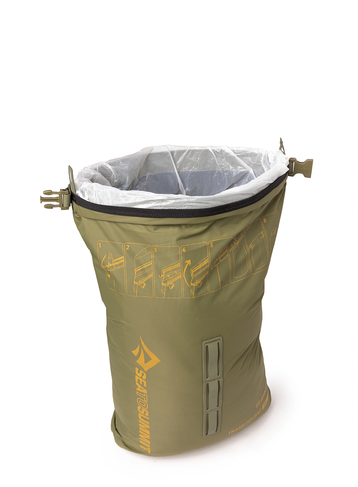 Vreća za smeće Sea to Summit Trash Dry Bag 10l - burnt olive