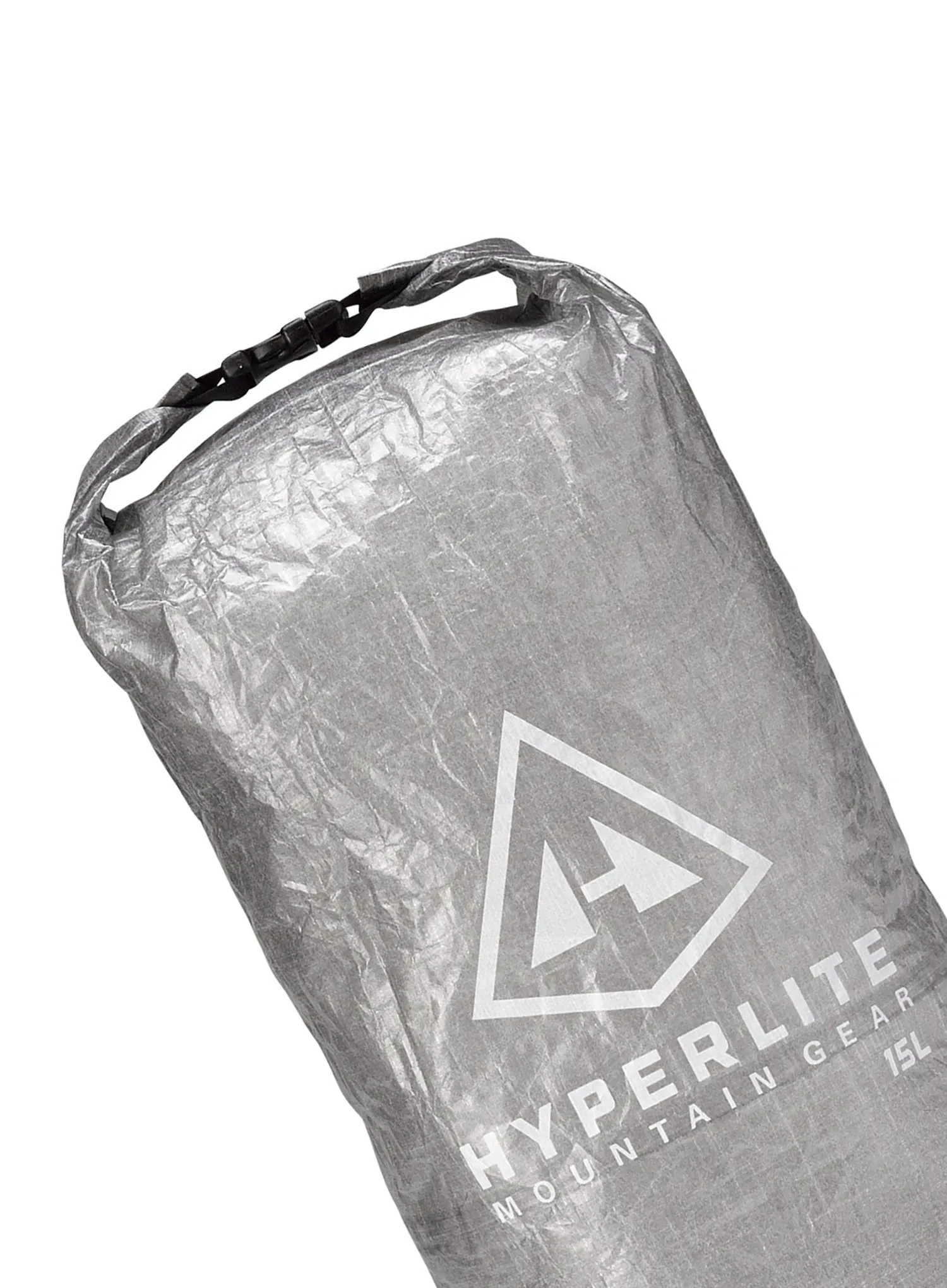 Vodootporna vreća Hyperlite Mountain Gear Roll-Top Stuff Sack 15L - gray