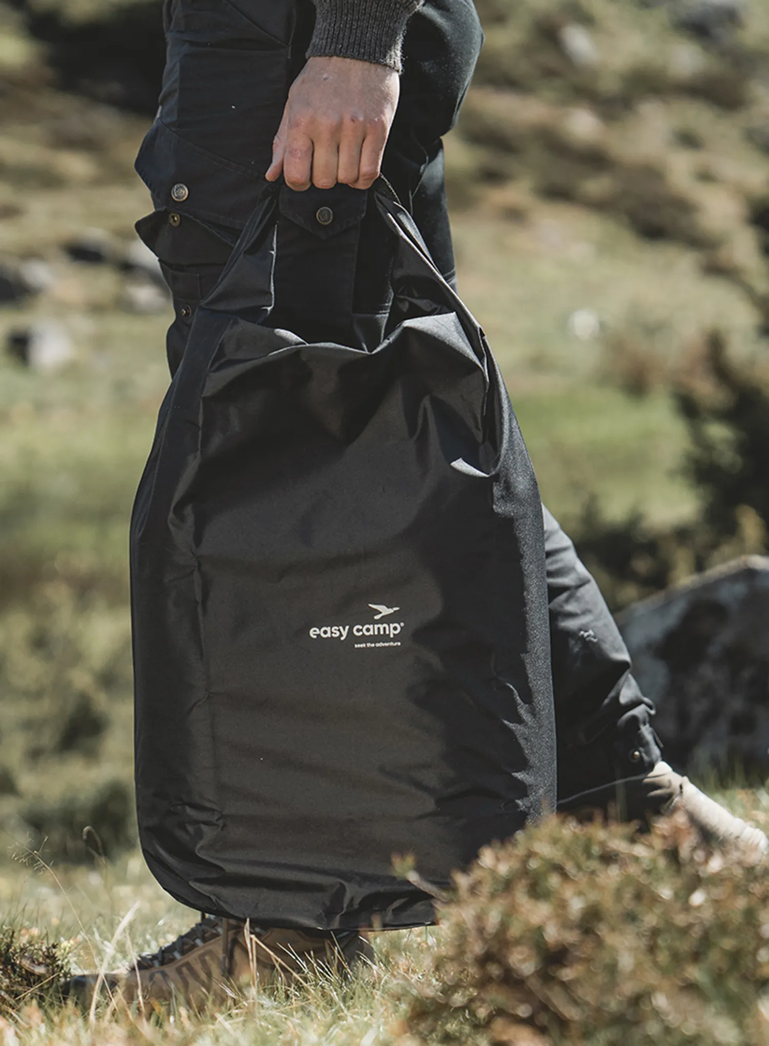 Vodootporna vreća Easy Camp Dry-Pack L - black