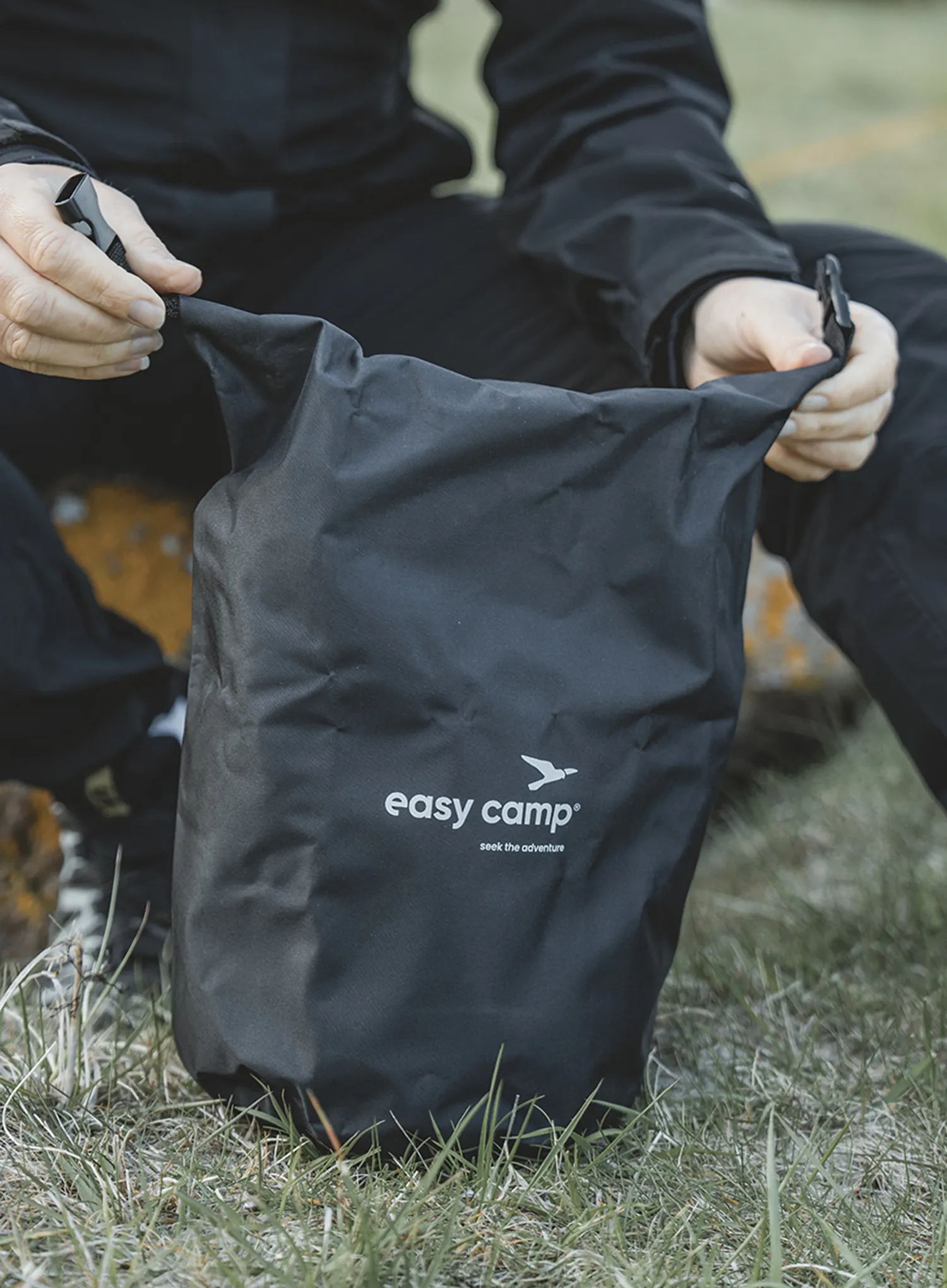 Vodootporna vreća Easy Camp Dry-Pack S - black