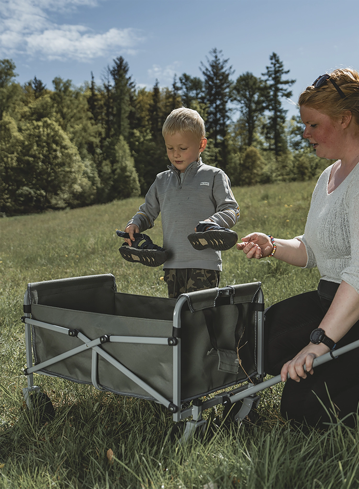 Transportna kolica Easy Camp Hornbeam Transporter