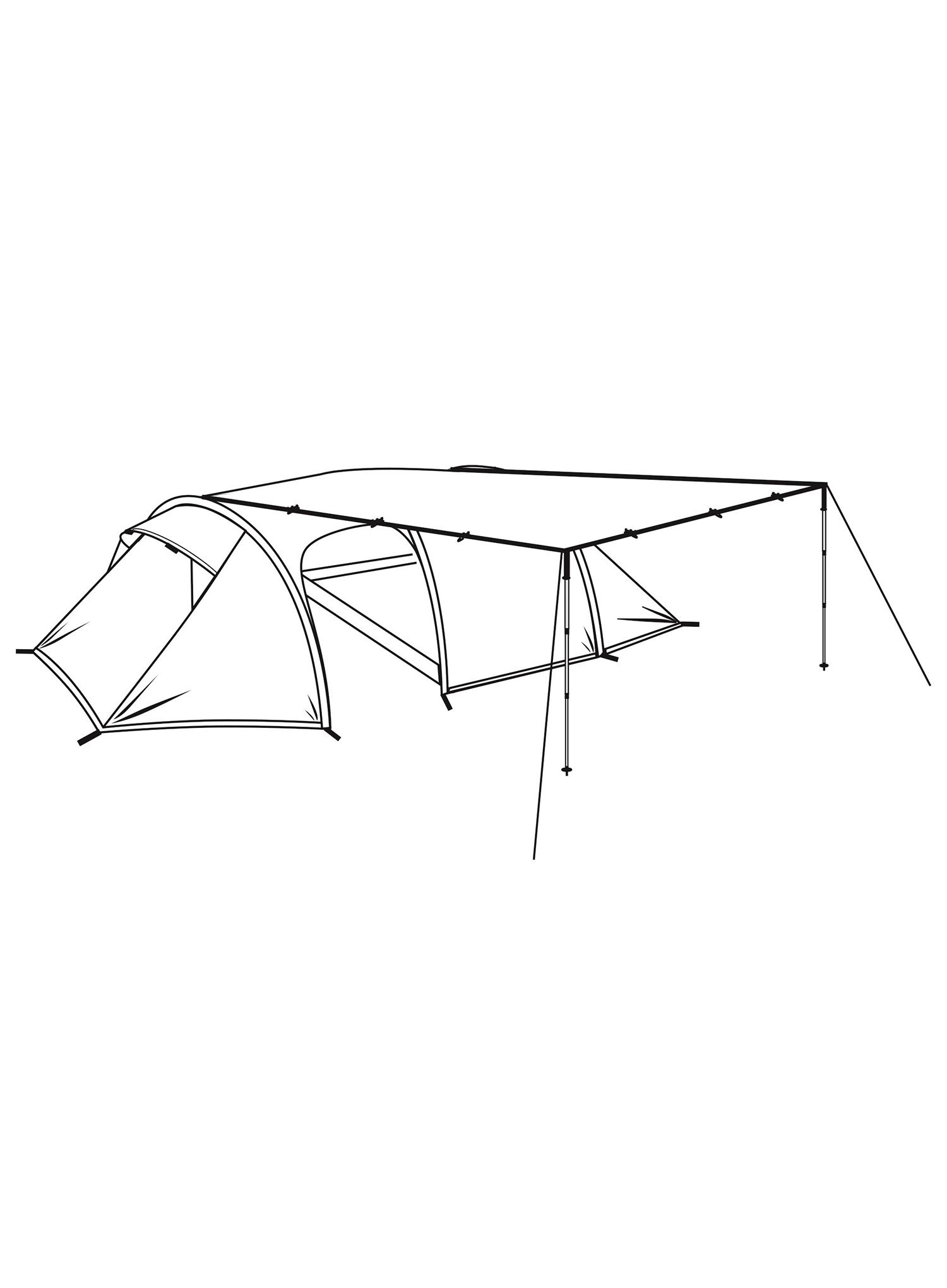 Cerada Robens 3 x 3