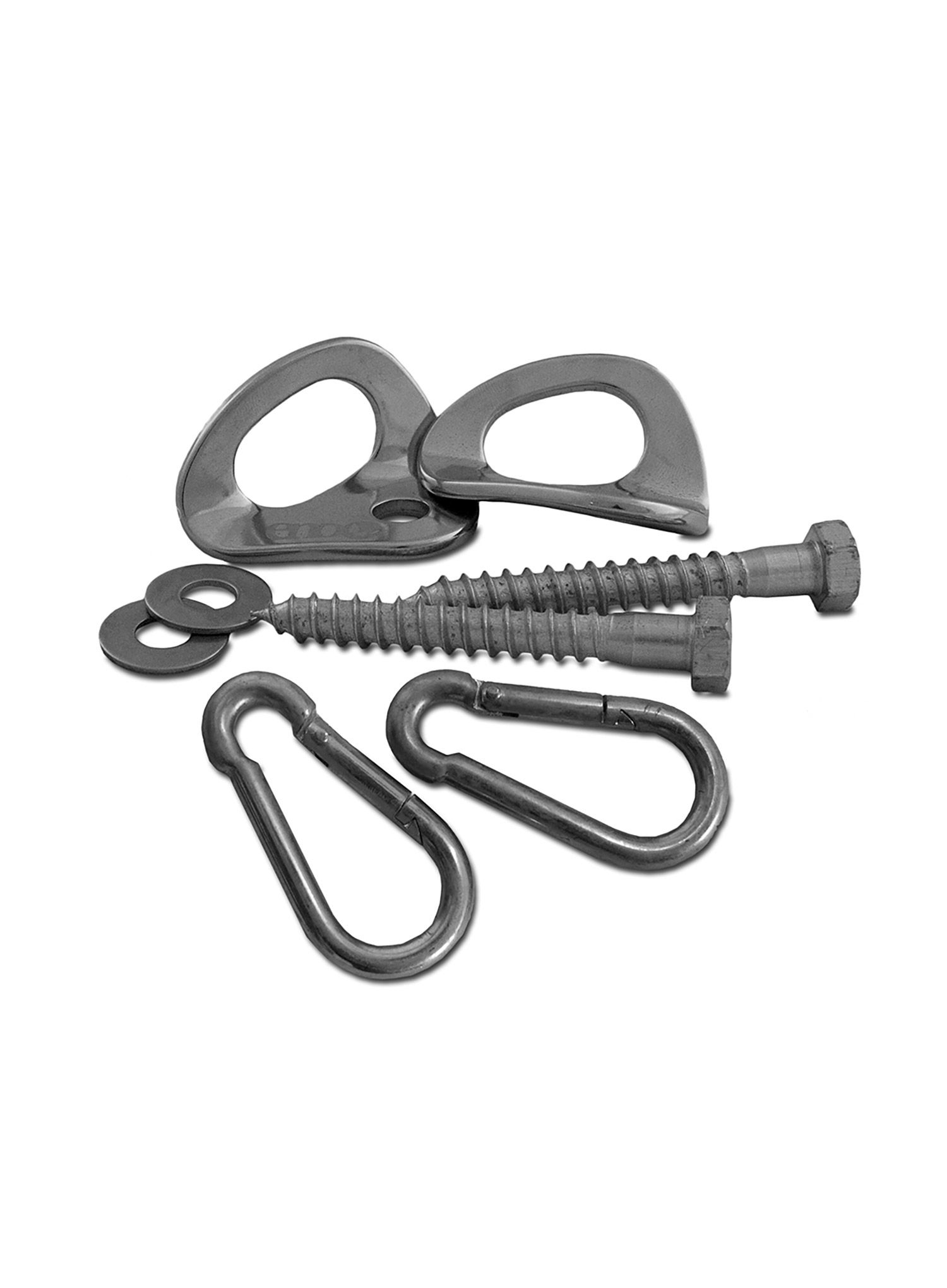 Oprema za postavljanje viseće mreže ENO Hammock Hanging Kit - silver