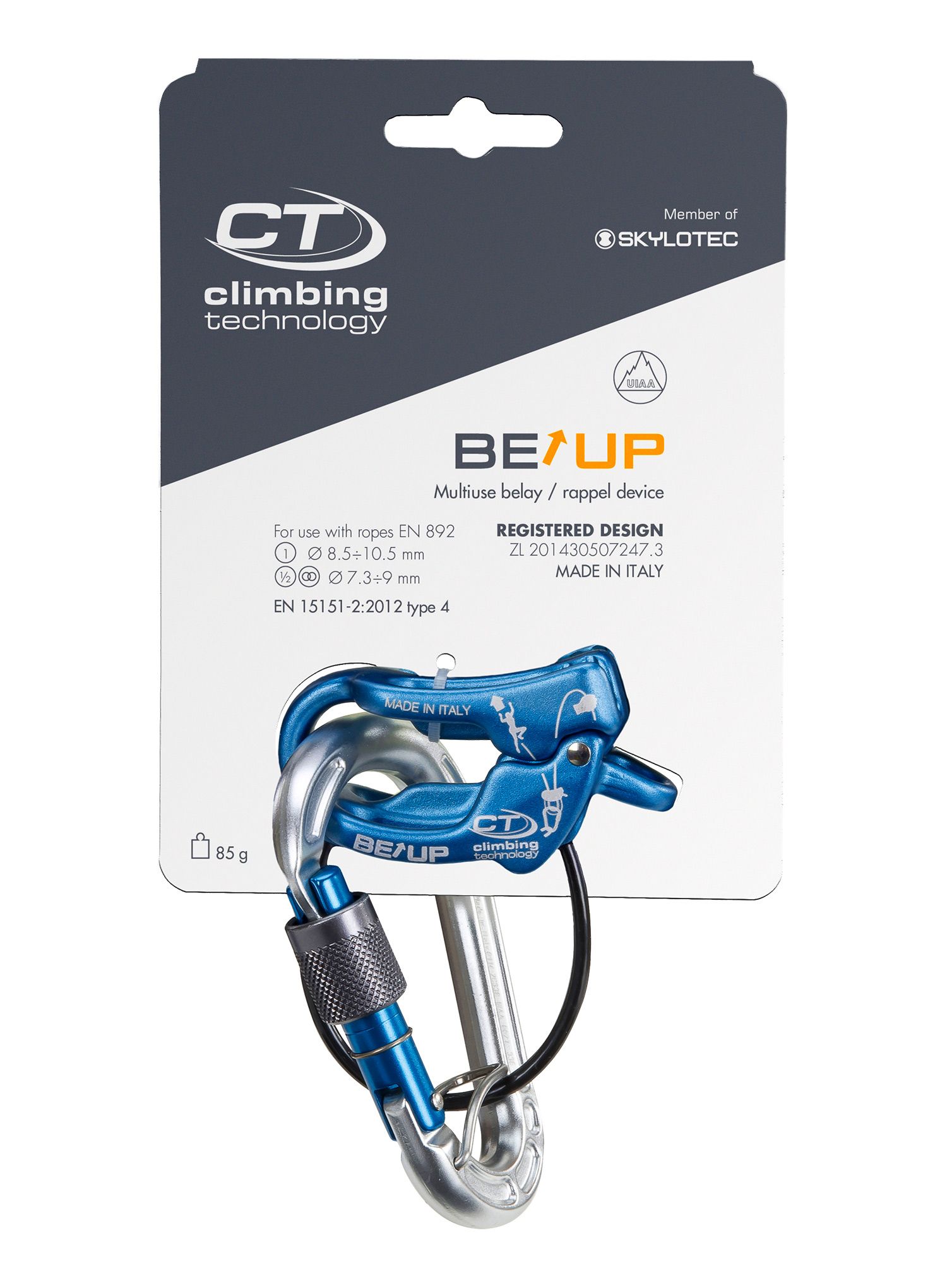 Set za osiguranje Climbing Technology/SKYLOTEC Be-Up Kit - blue/blue