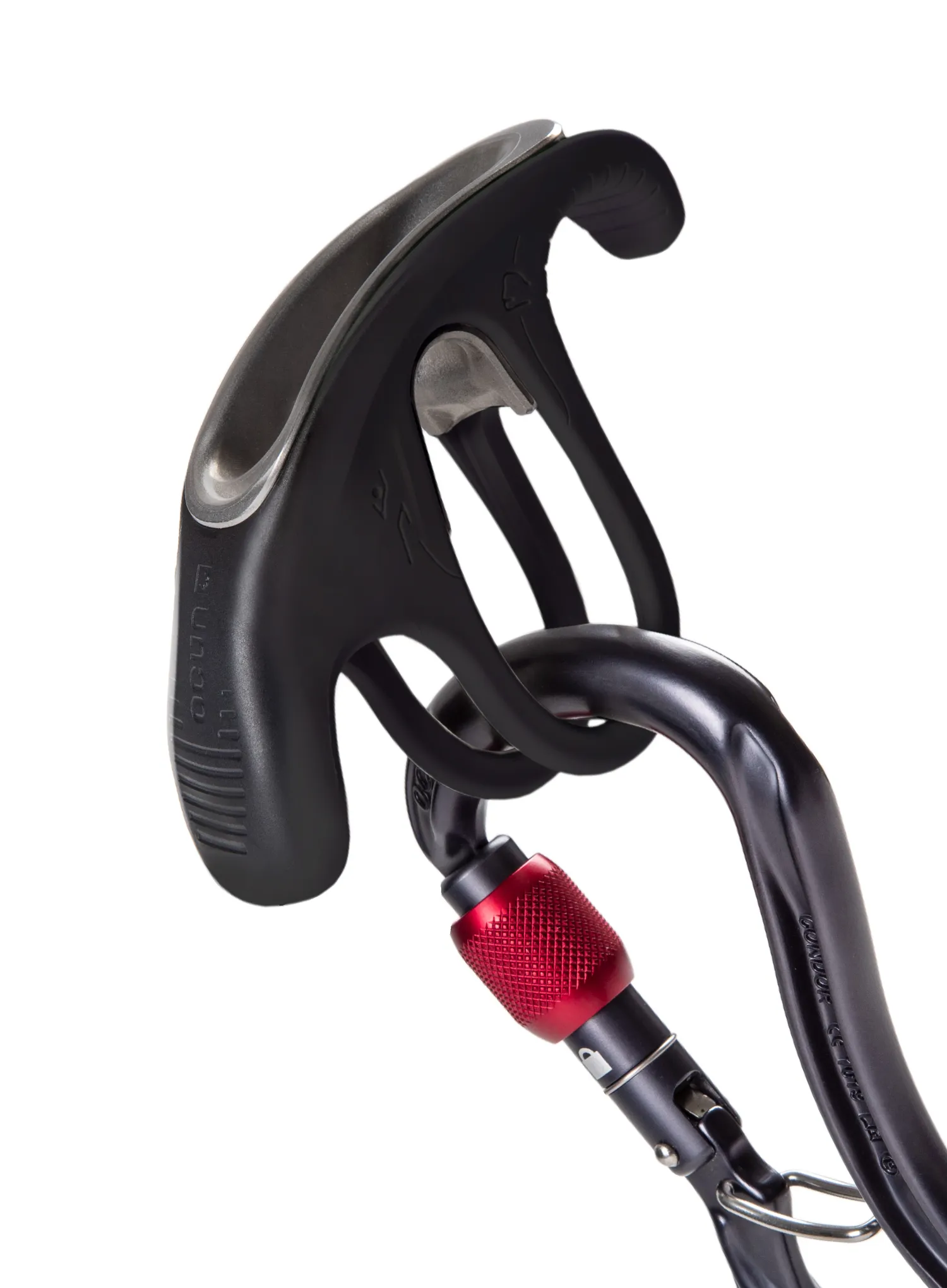 Set za osiguranje Ocun Belay Set Condor Screw/Bow - black