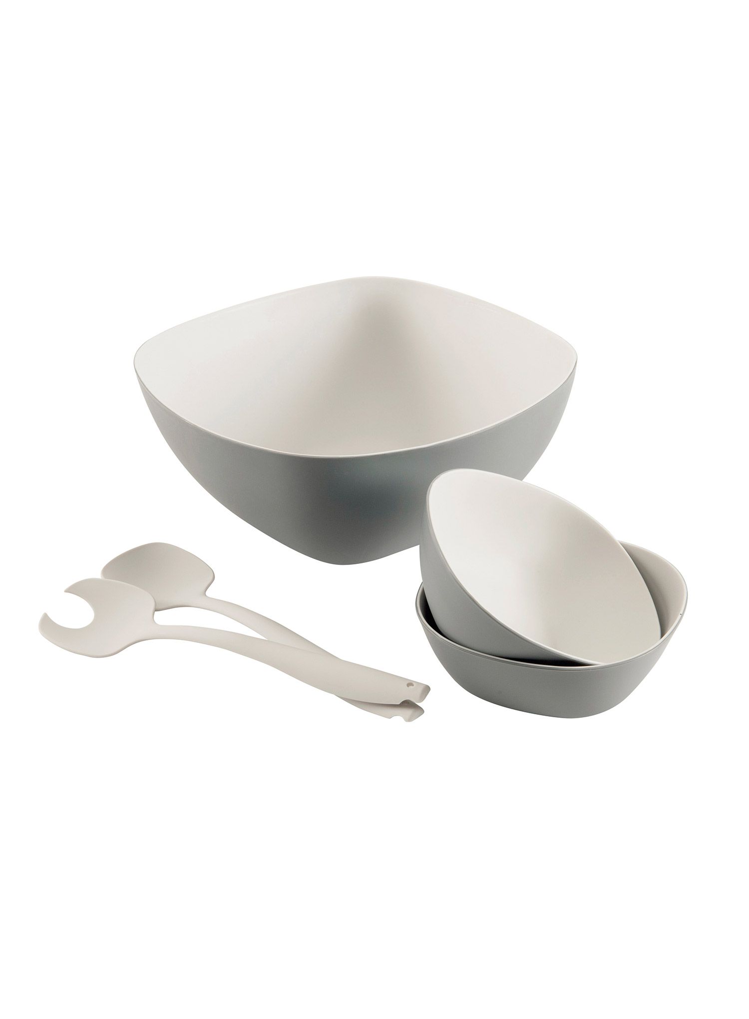 Zdjele Outwell Gala Salad Set - grey/sand