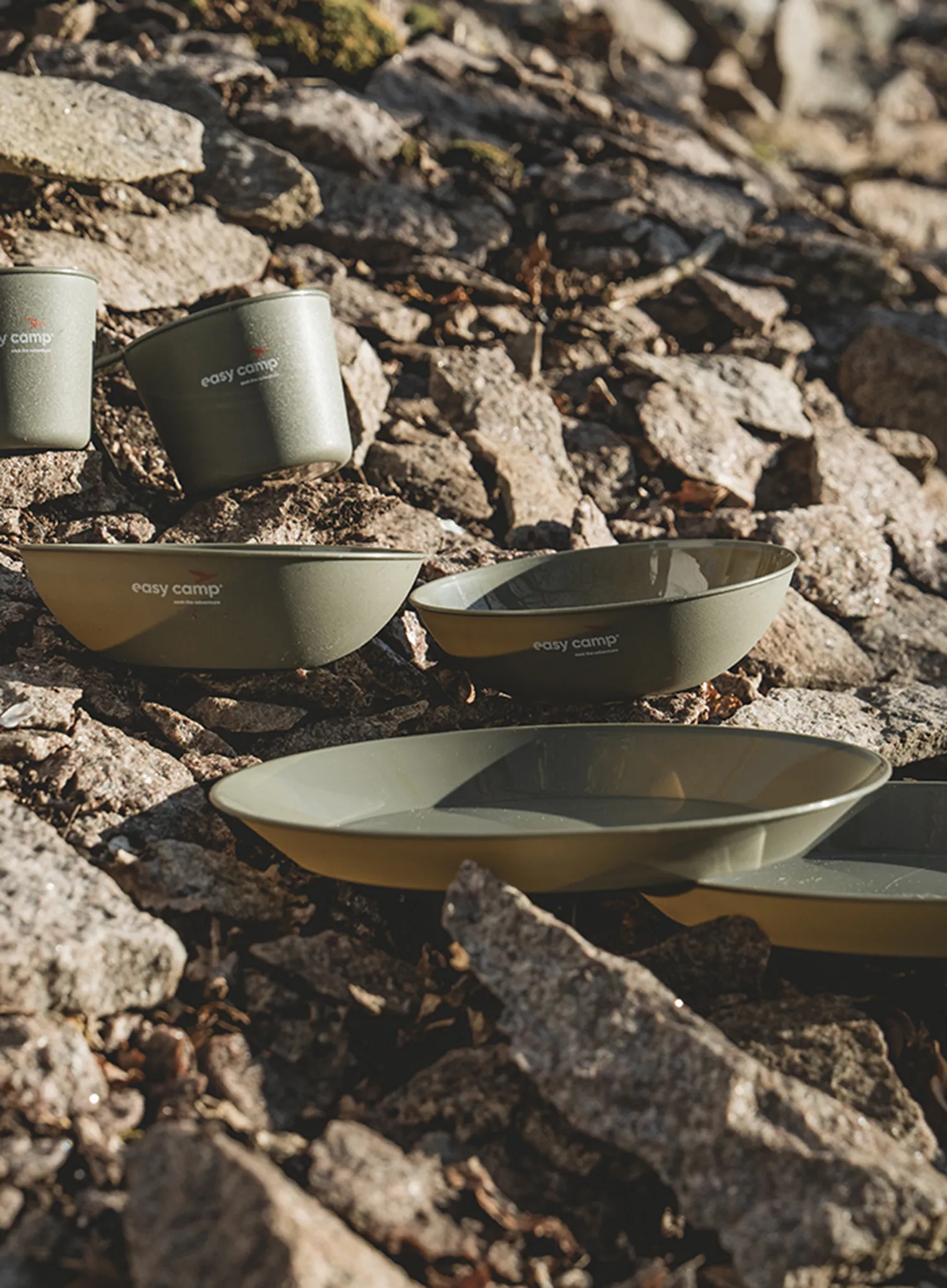 Set posuđa Easy Camp Moss 2 Dine Set