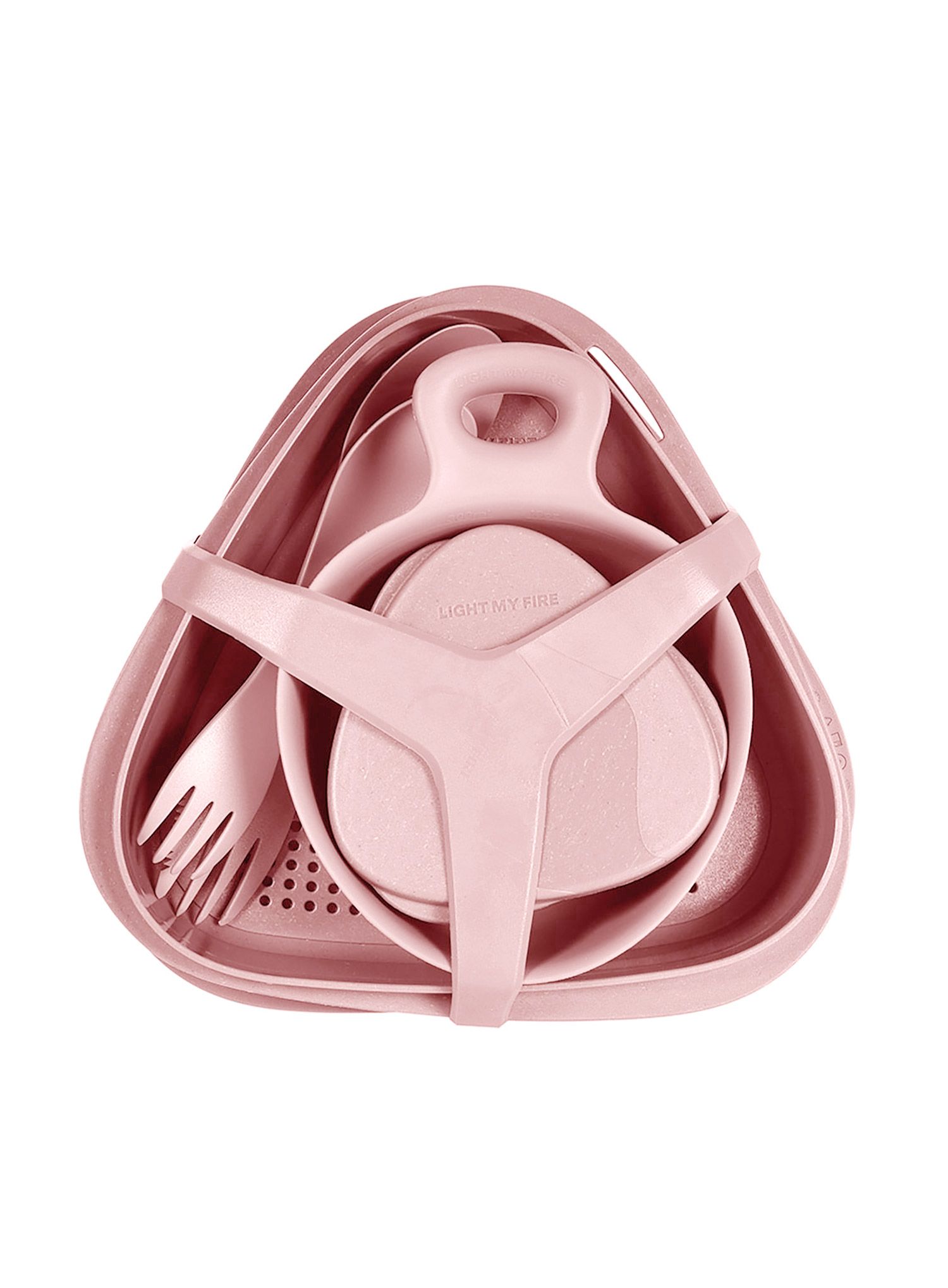 Set posuđa Light My Fire Meal Kit Bio - dusty pink