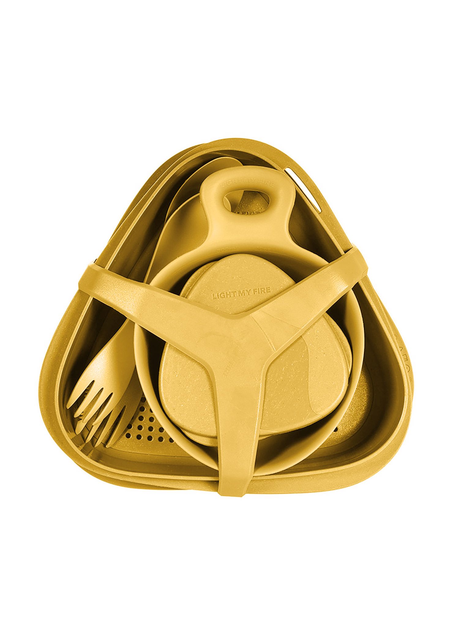 Set posuđa Light My Fire Meal Kit Bio - mustard yellow