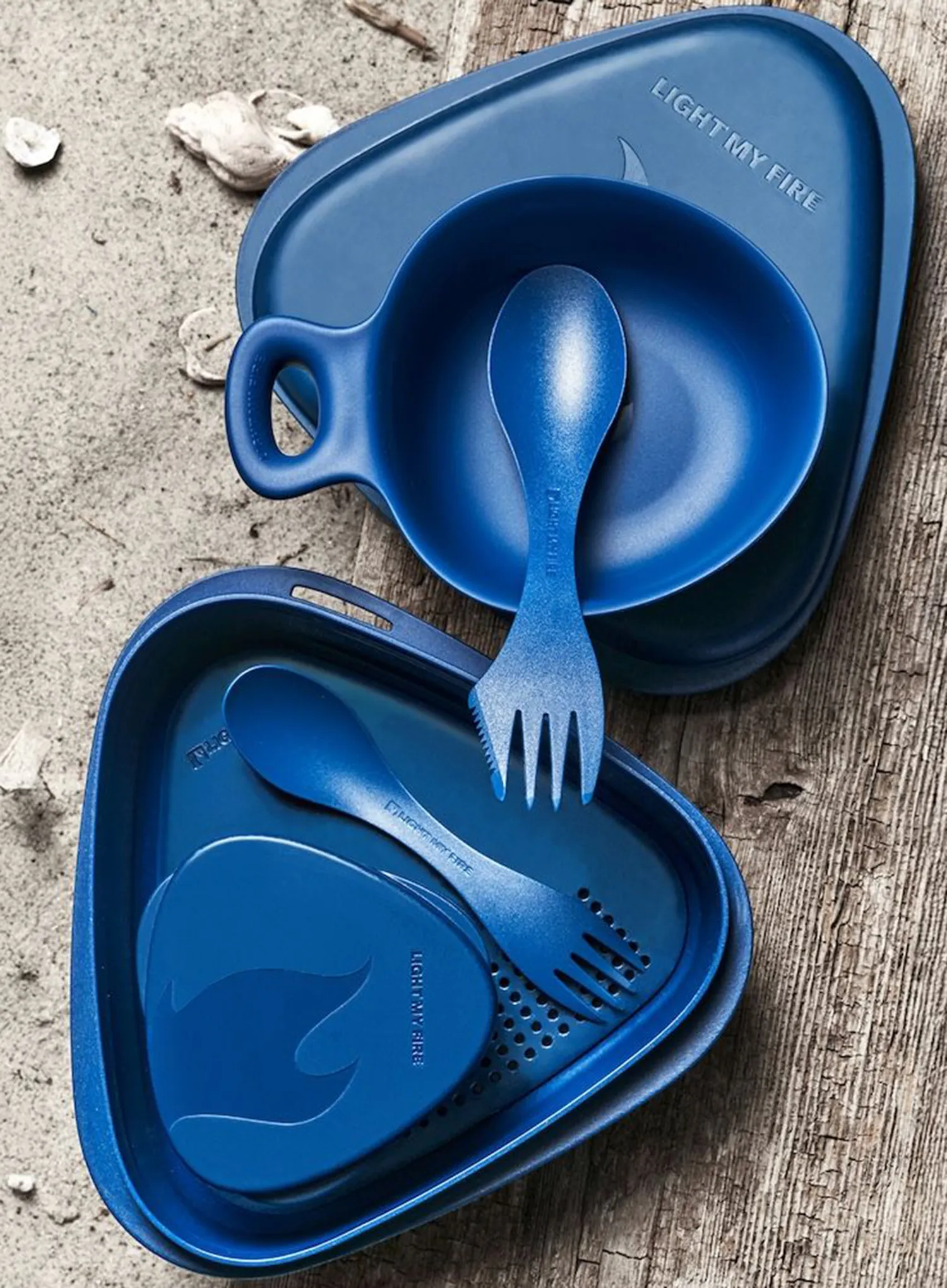 Set posuđa Light My Fire Outdoor MealKit 2.0 - hazyblue