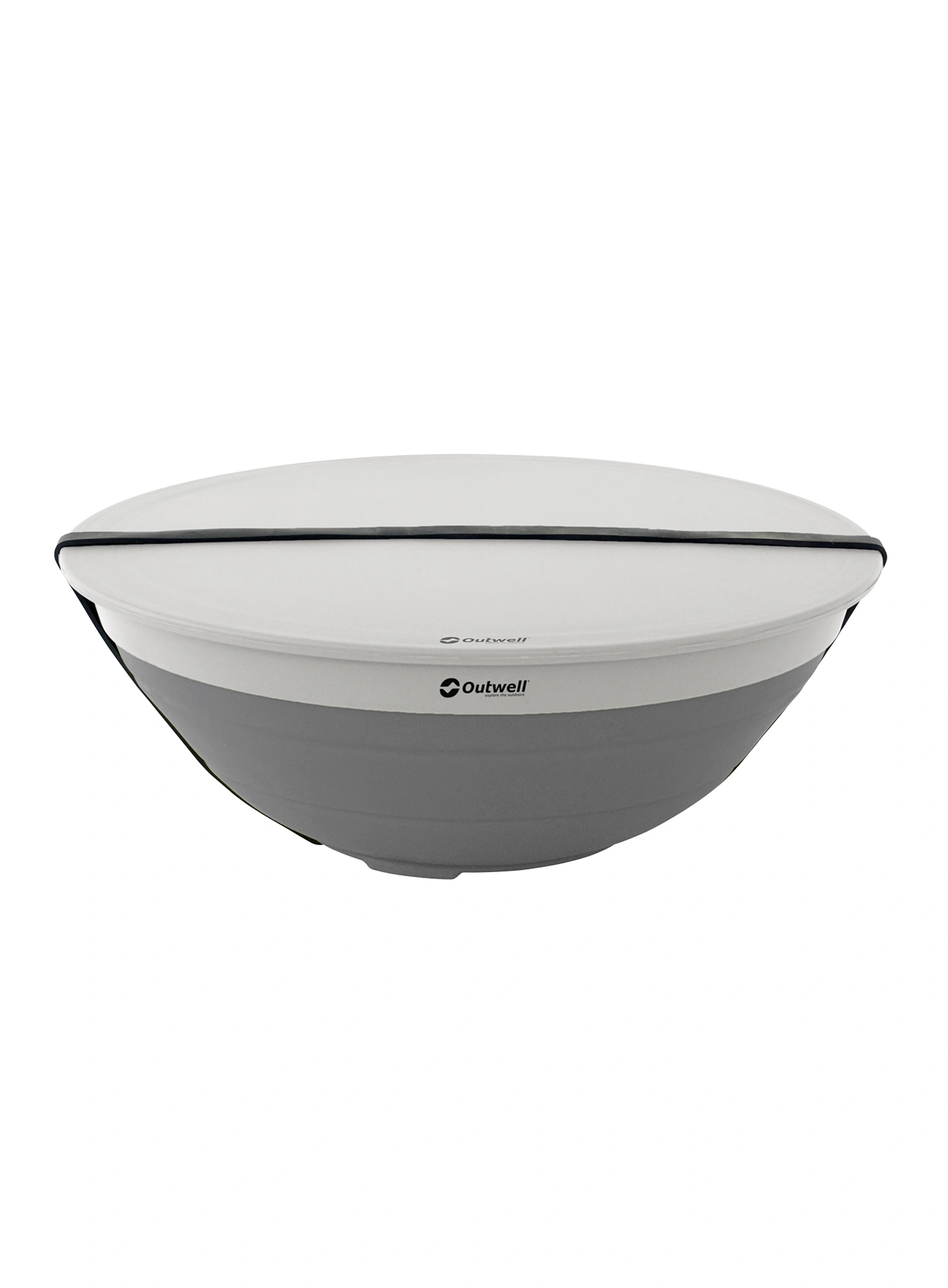 Set posuđa Outwell Collaps Bowl & Colander Set - grey mist